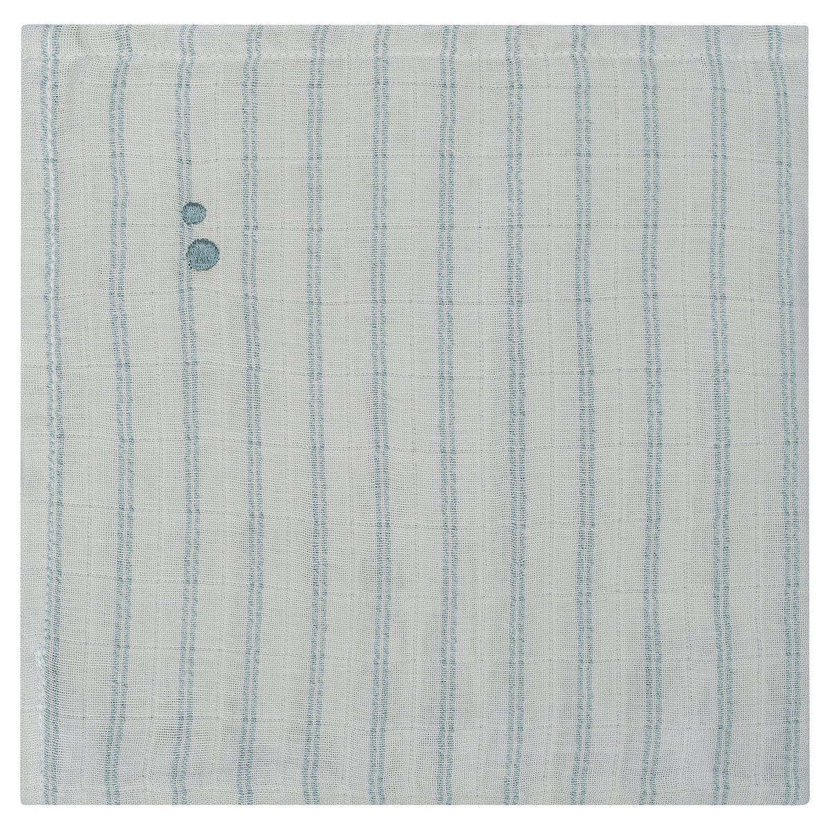 Muslin Cloth Baby 80x80 cm Organic Smokey Green_Muslin Cloths_Snoozebaby