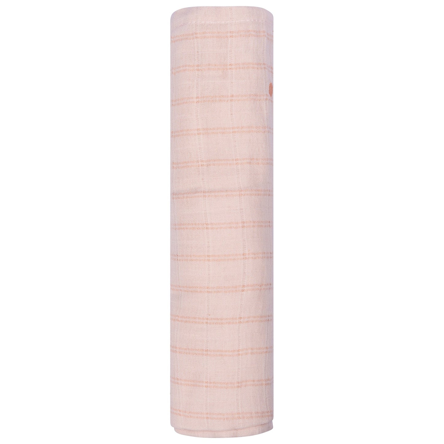 Muslin Cloth XL Baby 120x120 cm Organic Milky Rust Pink_Muslin Cloths_Snoozebaby