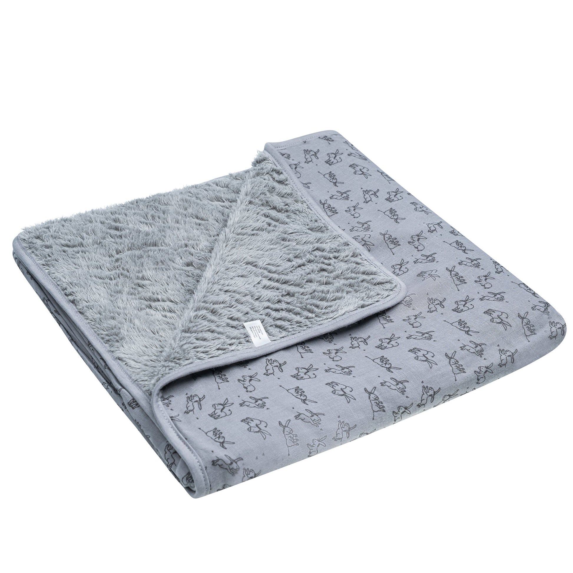 Blanket Cot Baby 100x150 cm TOG 2.0 Cloudy Grey_Blankets Crib_Snoozebaby