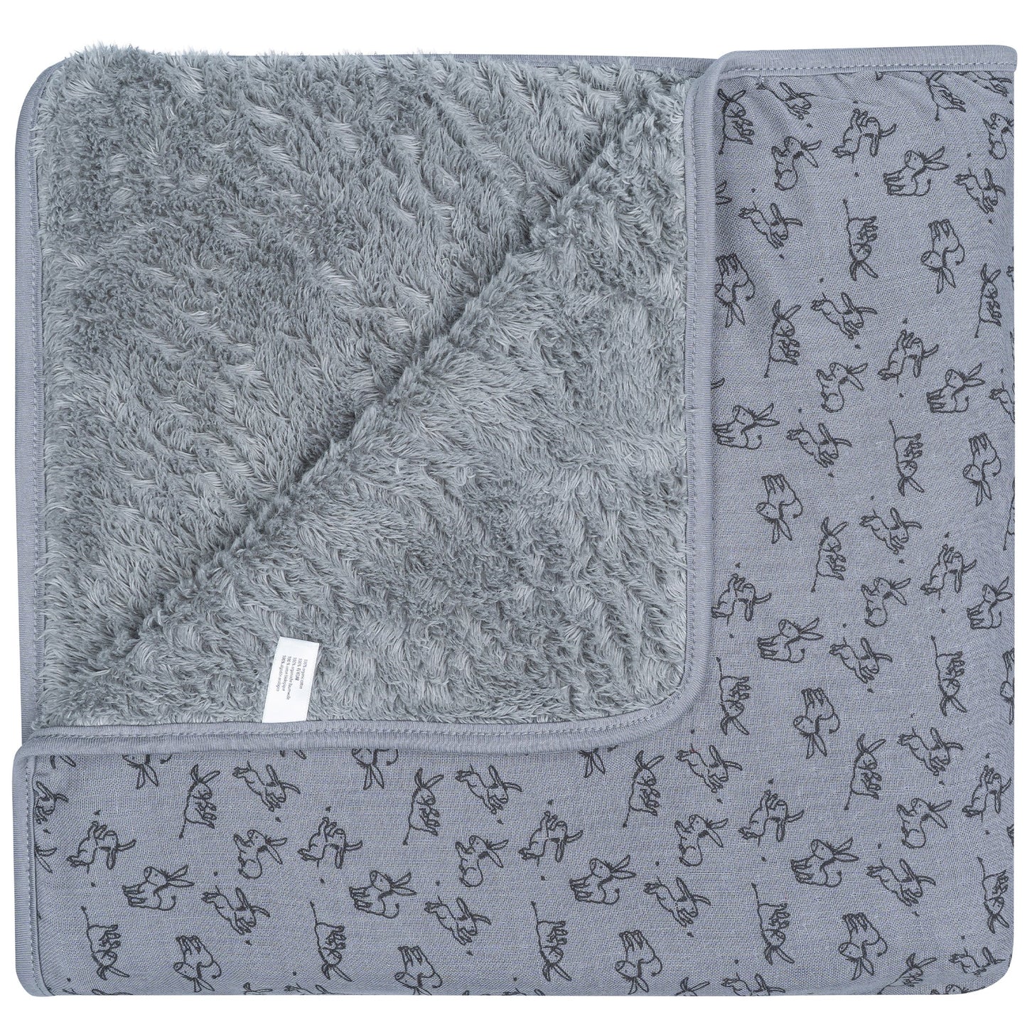 Blanket Cot Baby 100x150 cm TOG 2.0 Cloudy Grey_Blankets Crib_Snoozebaby