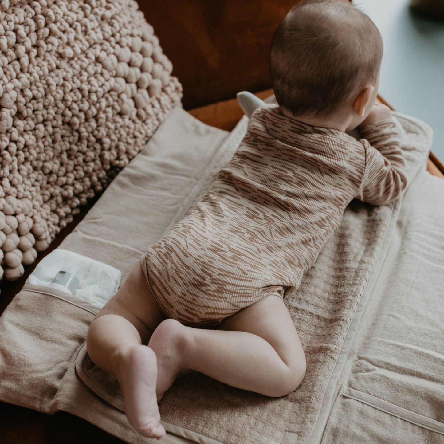 Changing Pad Baby Desert Sand Brown_Changing Pads_Snoozebaby