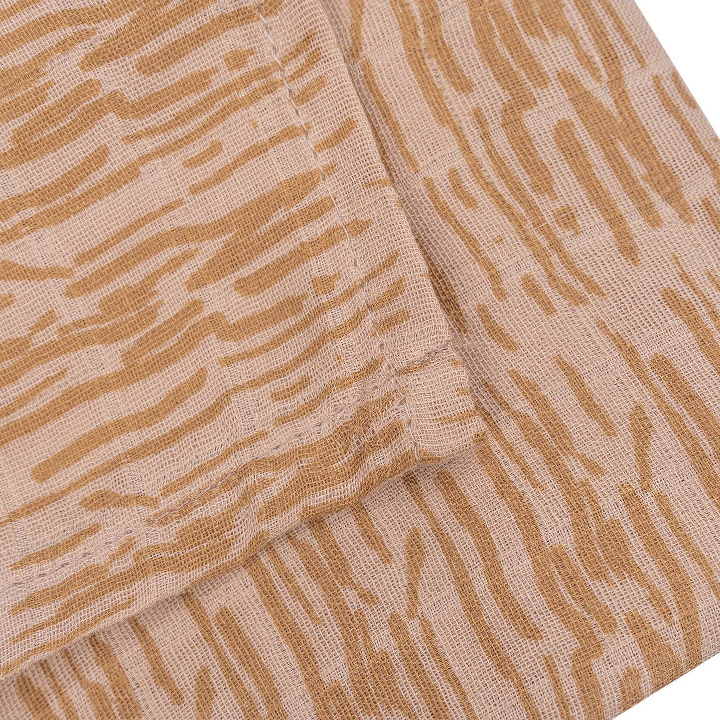 Muslin Cloth Baby 80x80 cm Organic Desert Sand Brown_Muslin Cloths_Snoozebaby