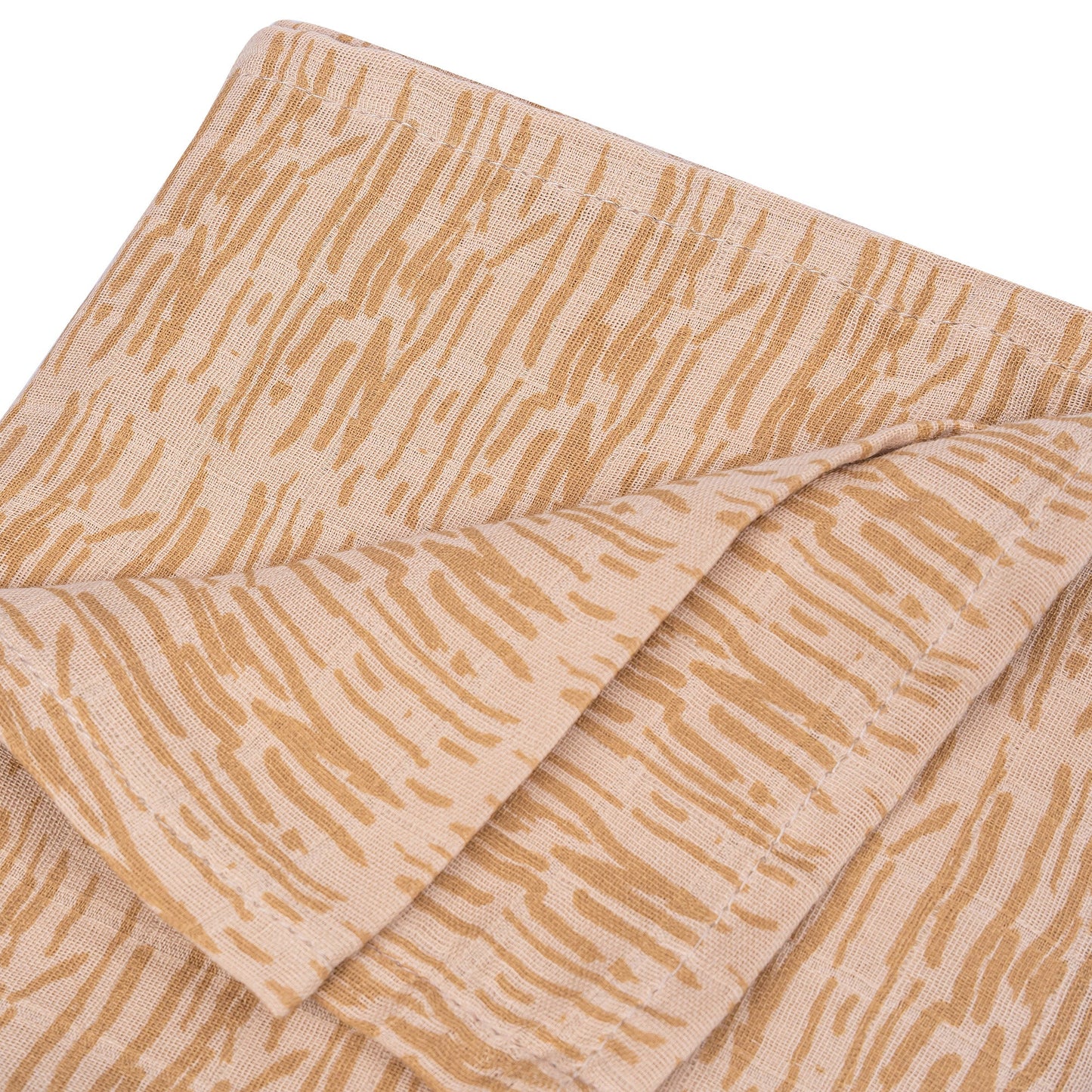 Muslin Cloth Baby 80x80 cm Organic Desert Sand Brown_Muslin Cloths_Snoozebaby