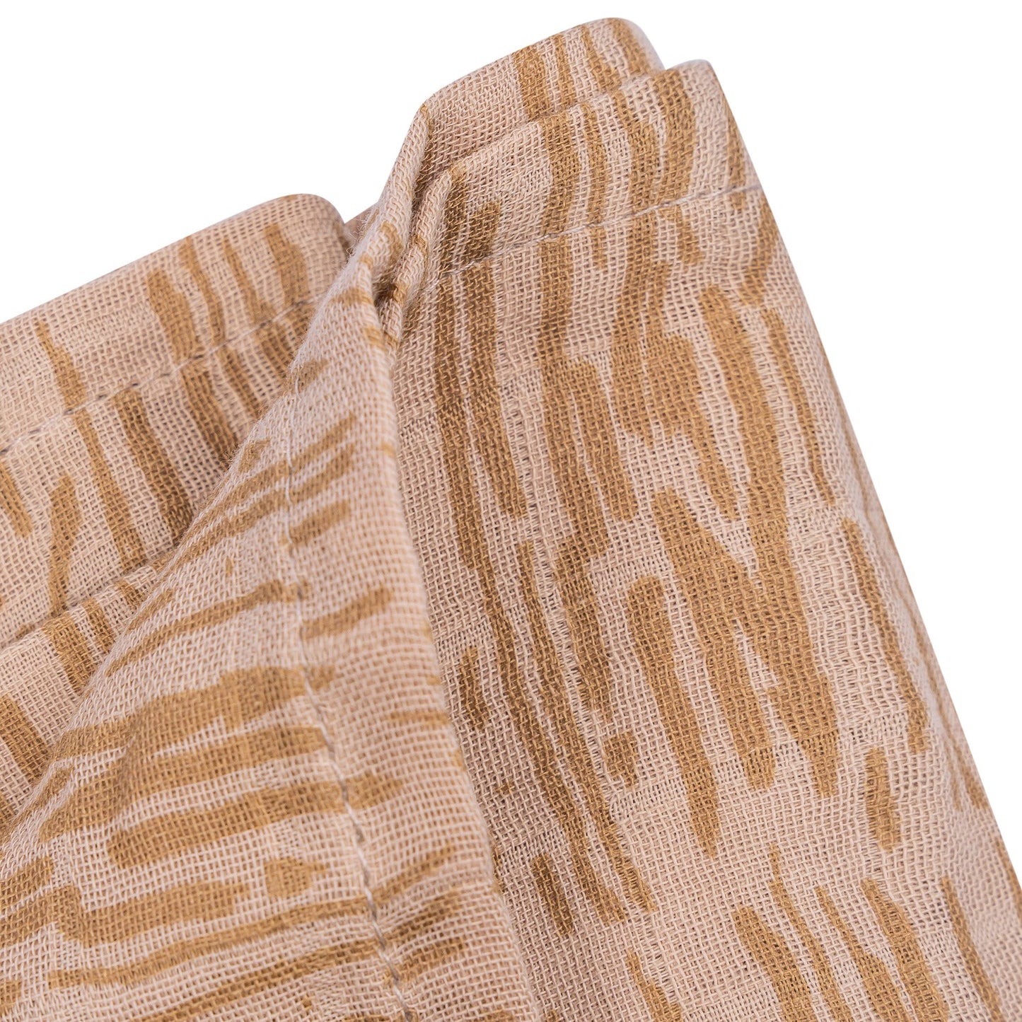 Muslin Cloth Baby 80x80 cm Organic Desert Sand Brown_Muslin Cloths_Snoozebaby
