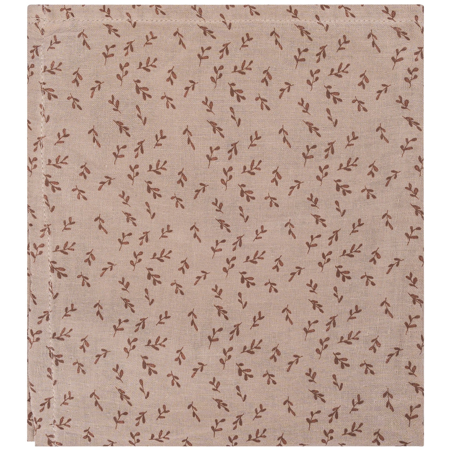 Muslin Cloth Baby 80x80 cm Organic Hazel Brown_Muslin Cloths_Snoozebaby