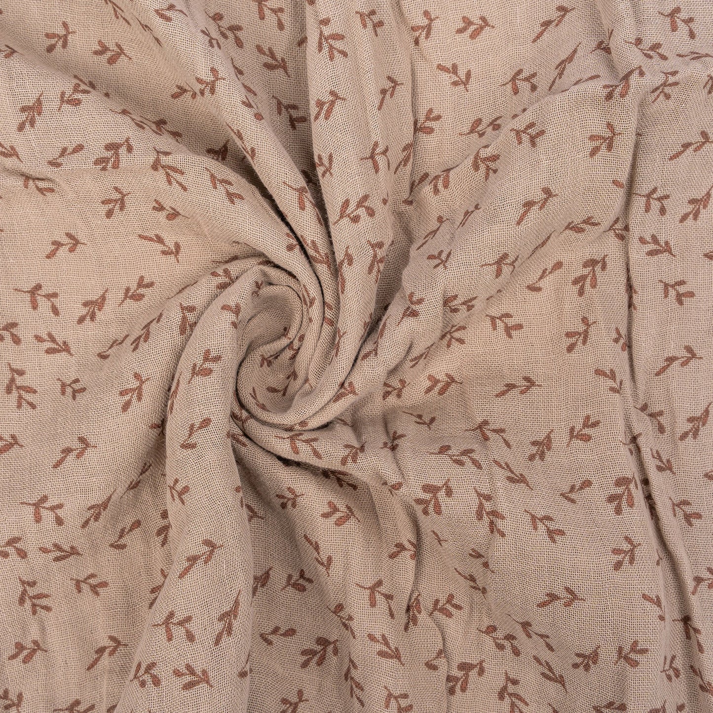 Muslin Cloth Baby 80x80 cm Organic Hazel Brown_Muslin Cloths_Snoozebaby