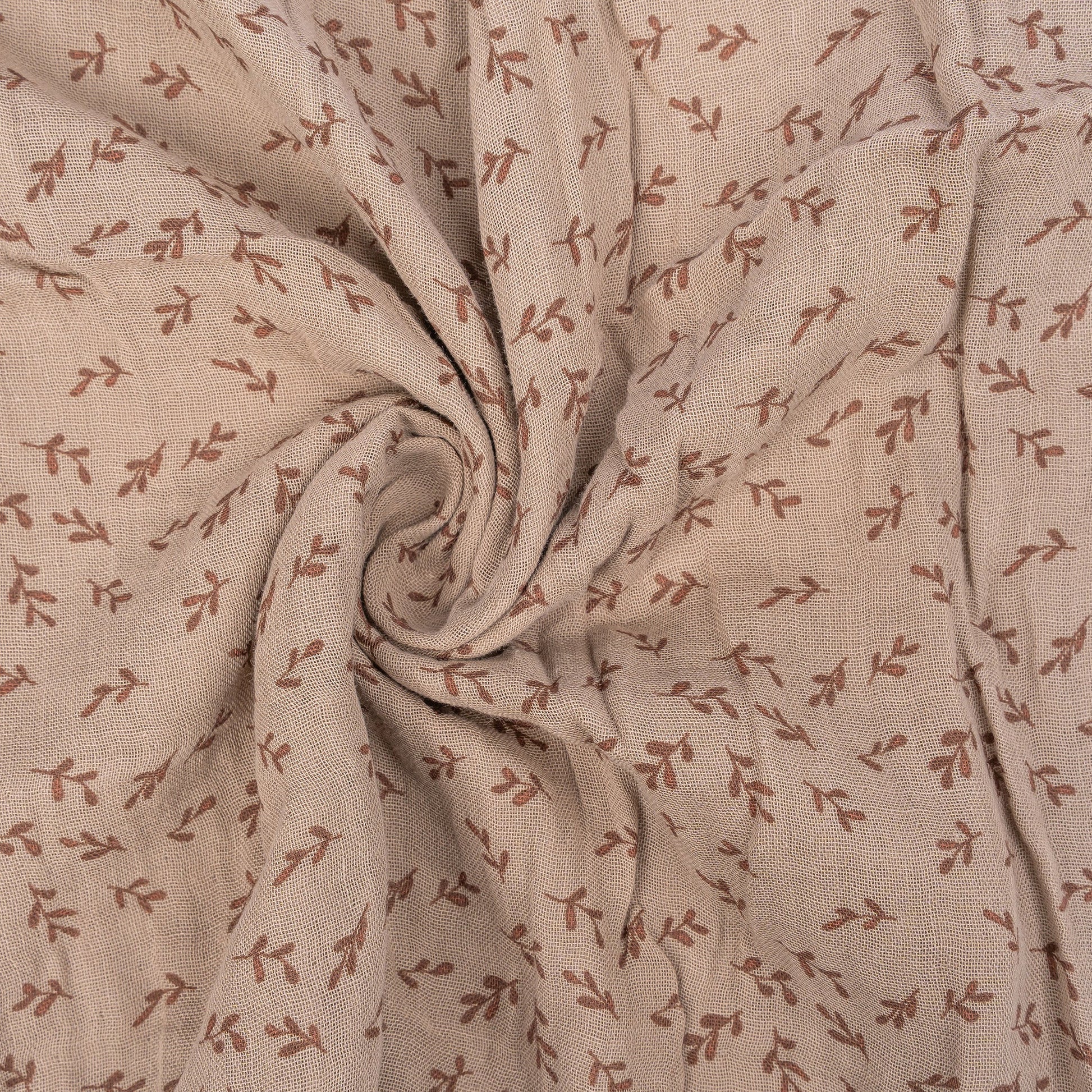 Muslin Cloth Baby 80x80 cm Organic Hazel Brown_Muslin Cloths_Snoozebaby