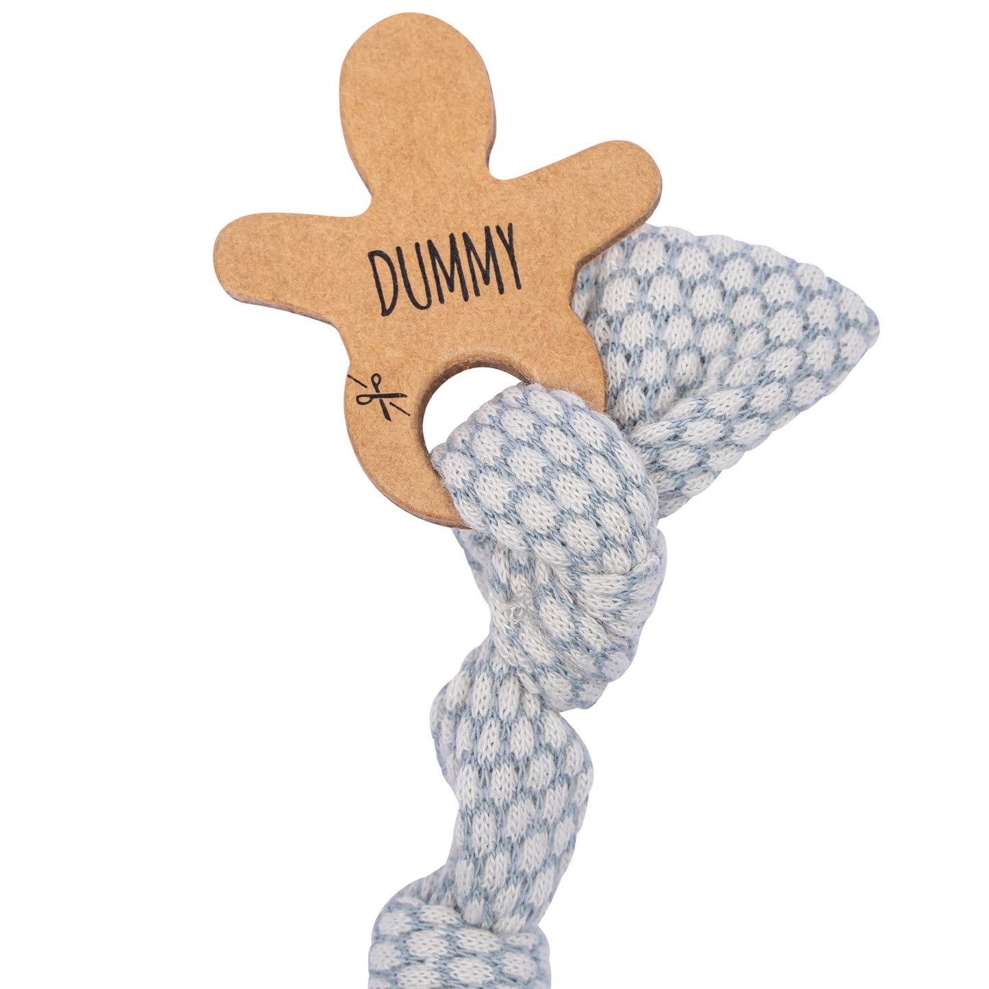 Pacifier Cord Baby Organic Fresh Blue_Pacifier Cords_Snoozebaby