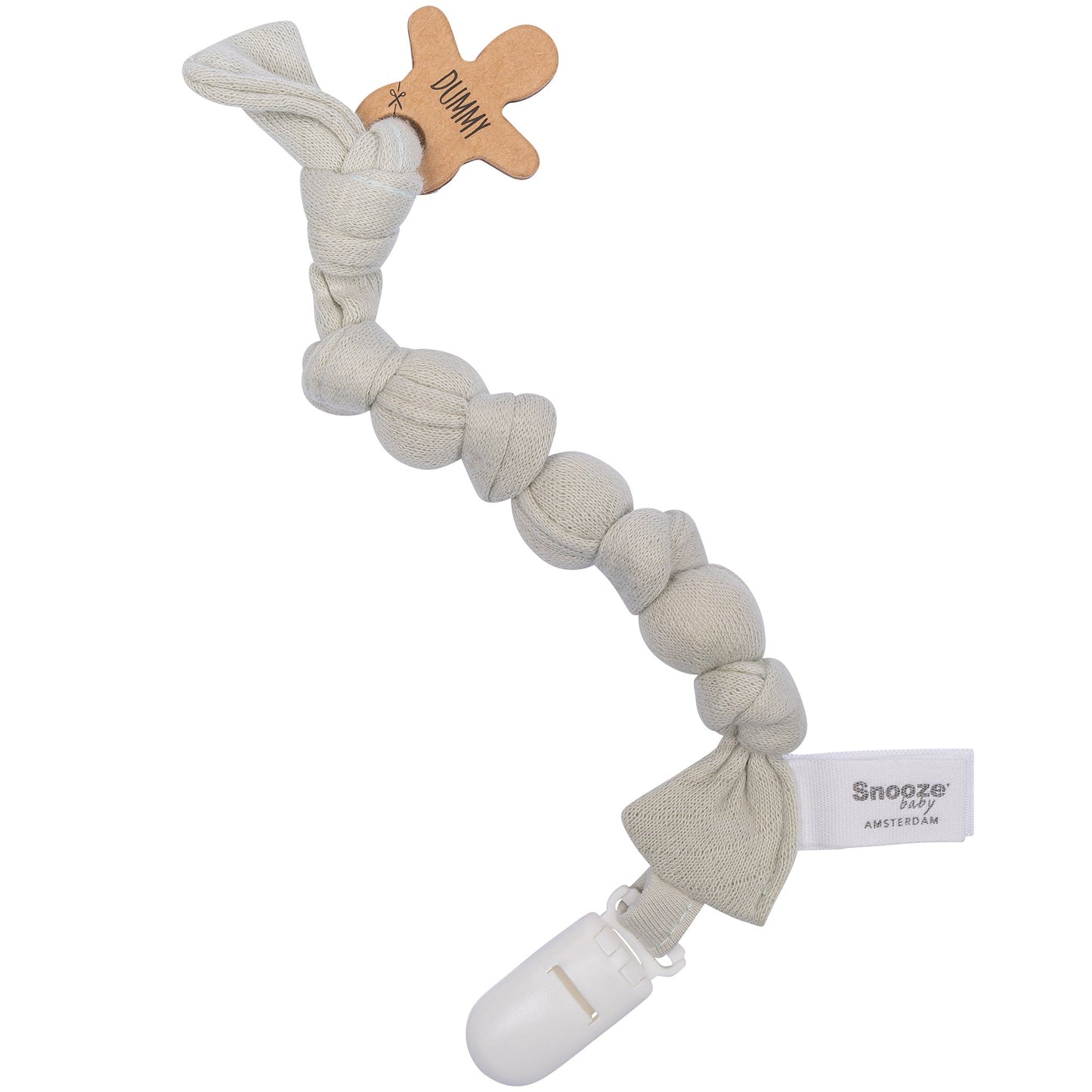 Pacifier Cord Baby Organic Mystic Mint Green_Pacifier Cords_Snoozebaby