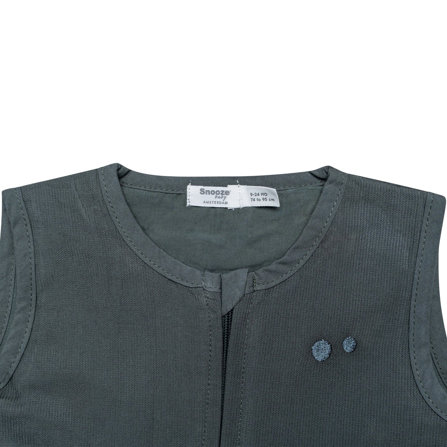 Sleepsuit Baby TOG 0.5 Spring and Summer 6 - 14 Months Dark Green_Sleepsuits_Snoozebaby