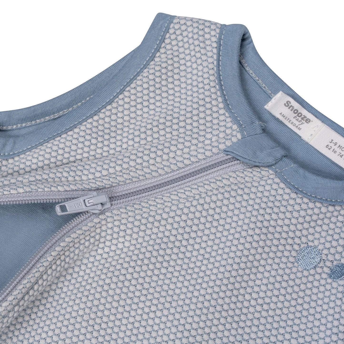 Sleepsuit Baby TOG 1.0 Spring and Summer 0 - 6 Months Fresh Blue_Sleepsuits_Snoozebaby