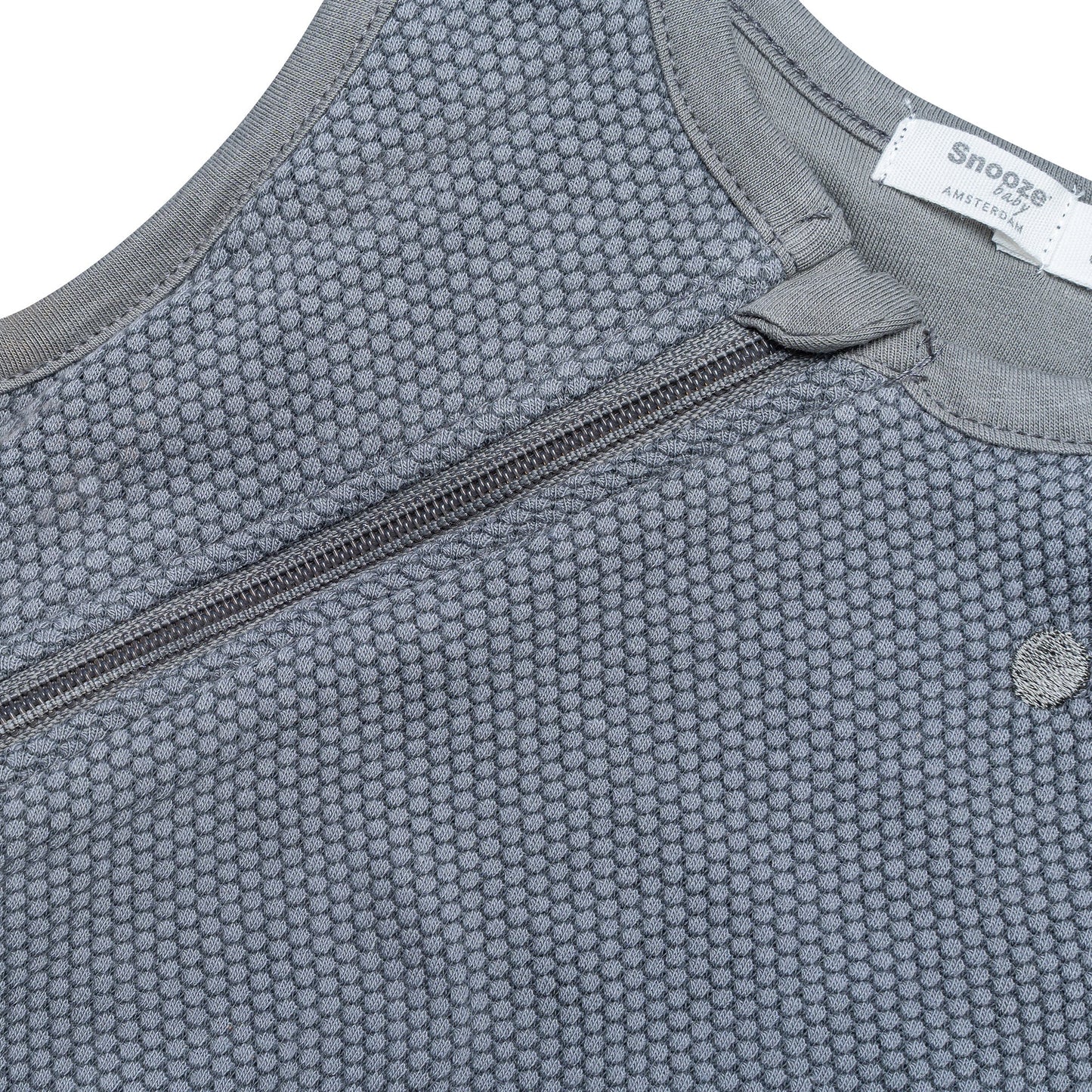 Sleepsuit Baby TOG 1.0 Spring and Summer 0 - 6 Months Storm Grey_Sleepsuits_Snoozebaby