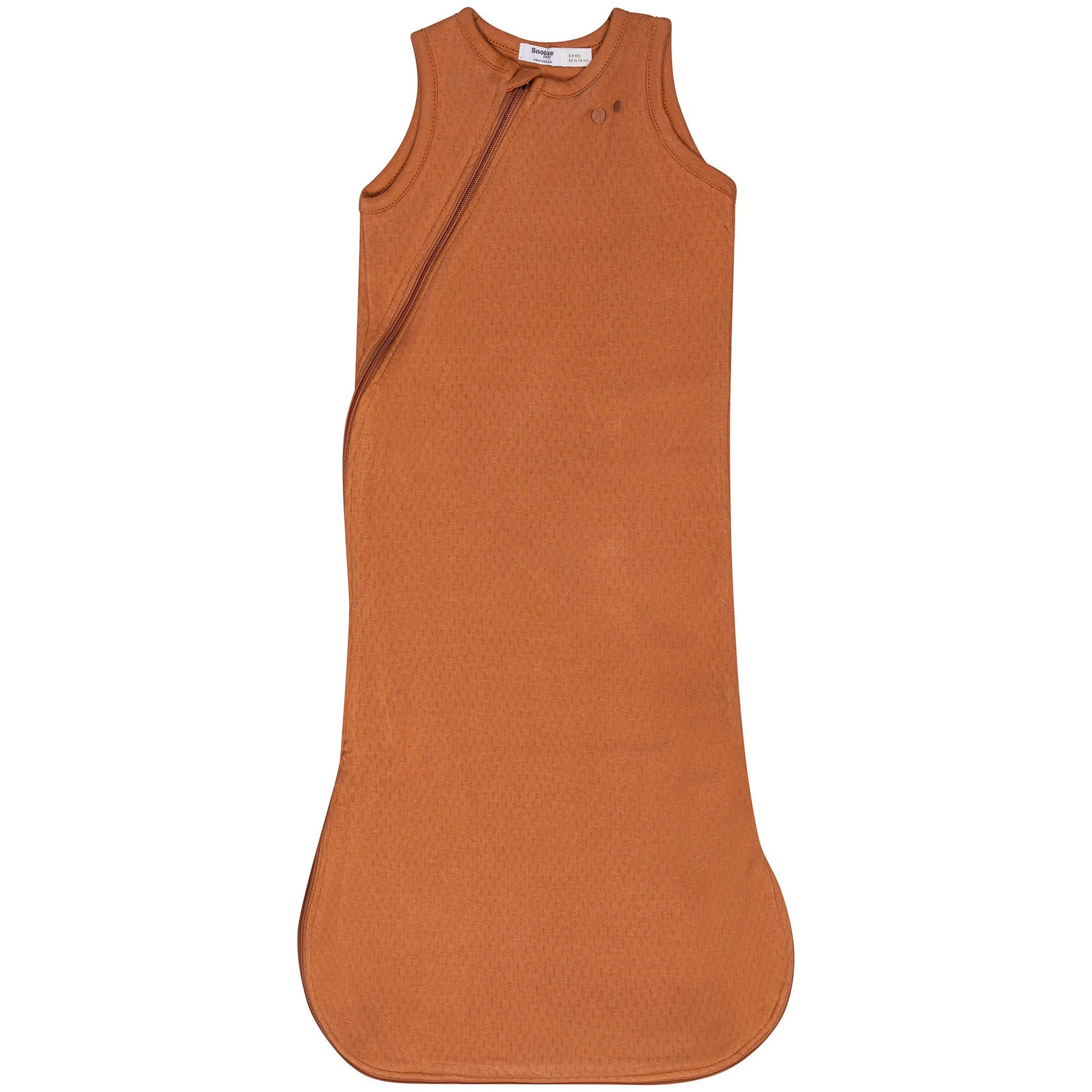 Sleepsuit Baby TOG 1.0 Spring and Summer 0 - 6 Months Toffee Brown_Sleepsuits_Snoozebaby