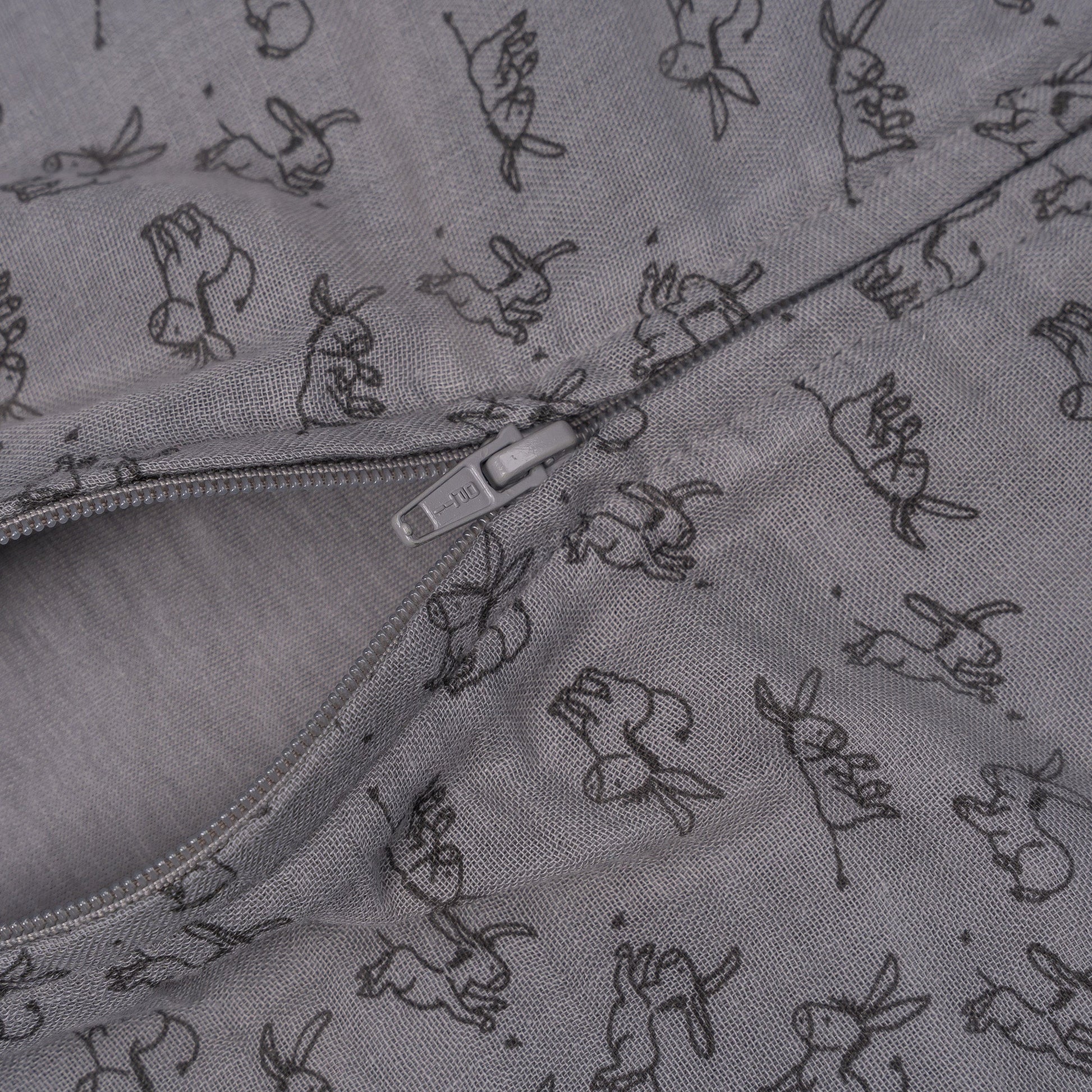 Sleepsuit Baby TOG 1.0 Spring and Summer 6 - 14 Months Cloudy Grey_Sleepsuits_Snoozebaby