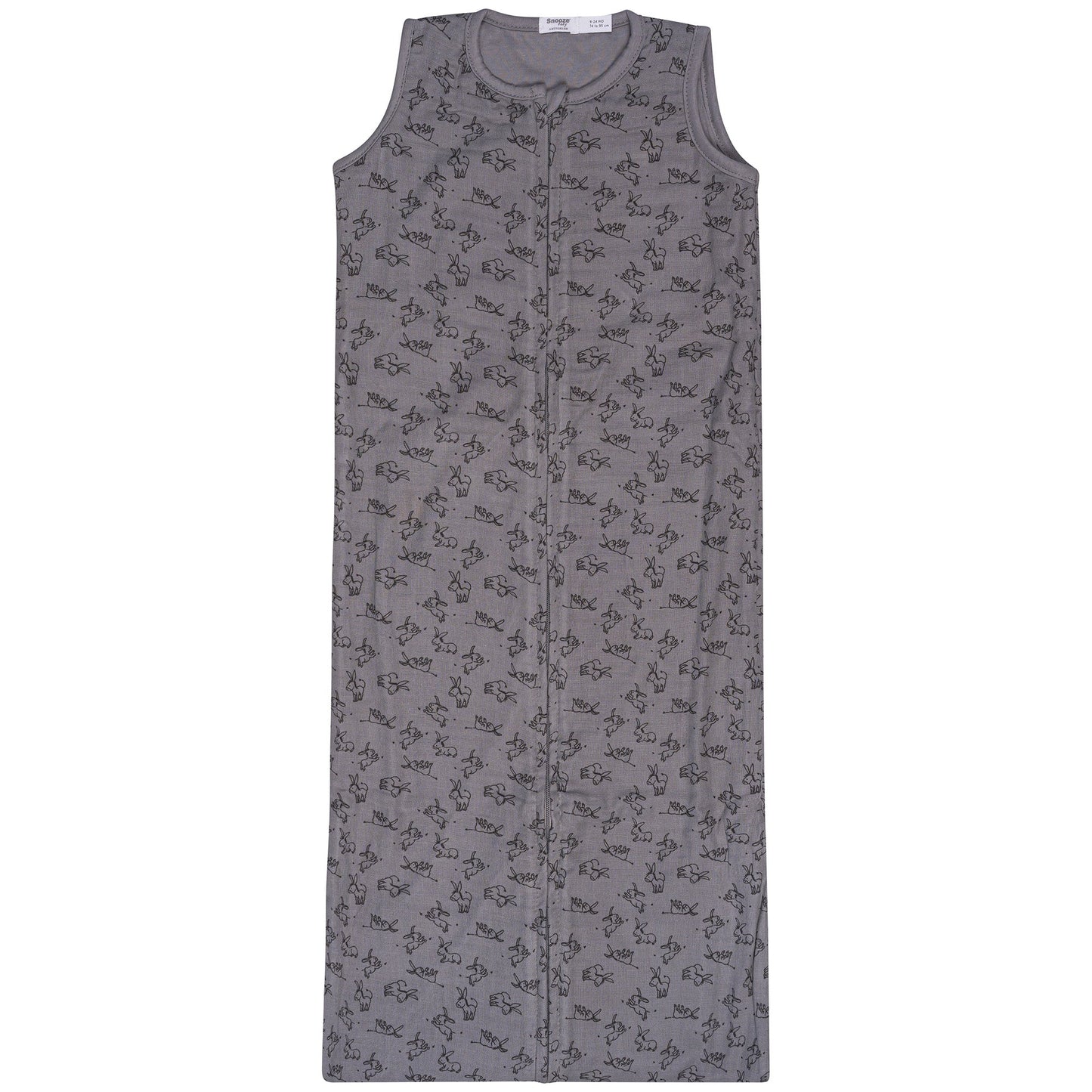 Sleepsuit Baby TOG 1.0 Spring and Summer 6 - 14 Months Cloudy Grey_Sleepsuits_Snoozebaby