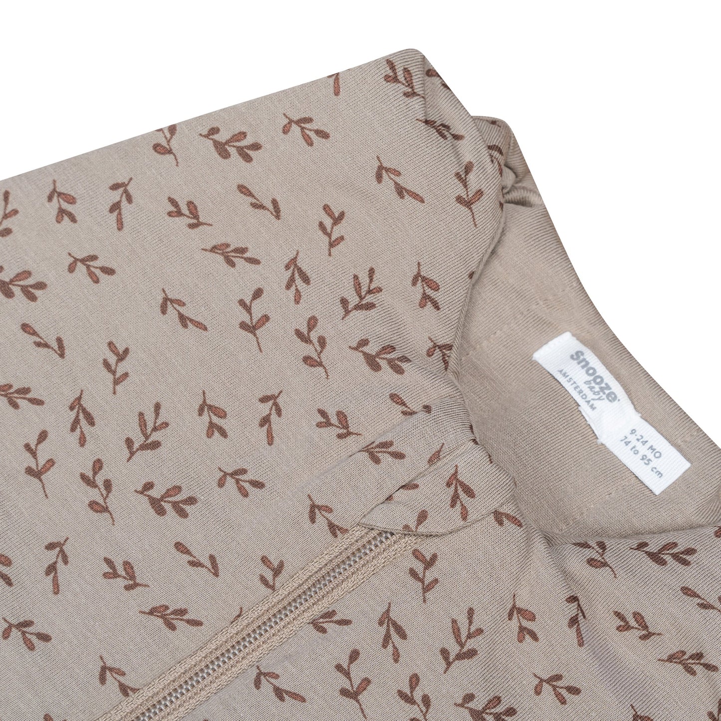 Sleepsuit Baby TOG 1.5 Spring and Summer 6 - 14 Months Hazel Brown_Sleepsuits_Snoozebaby