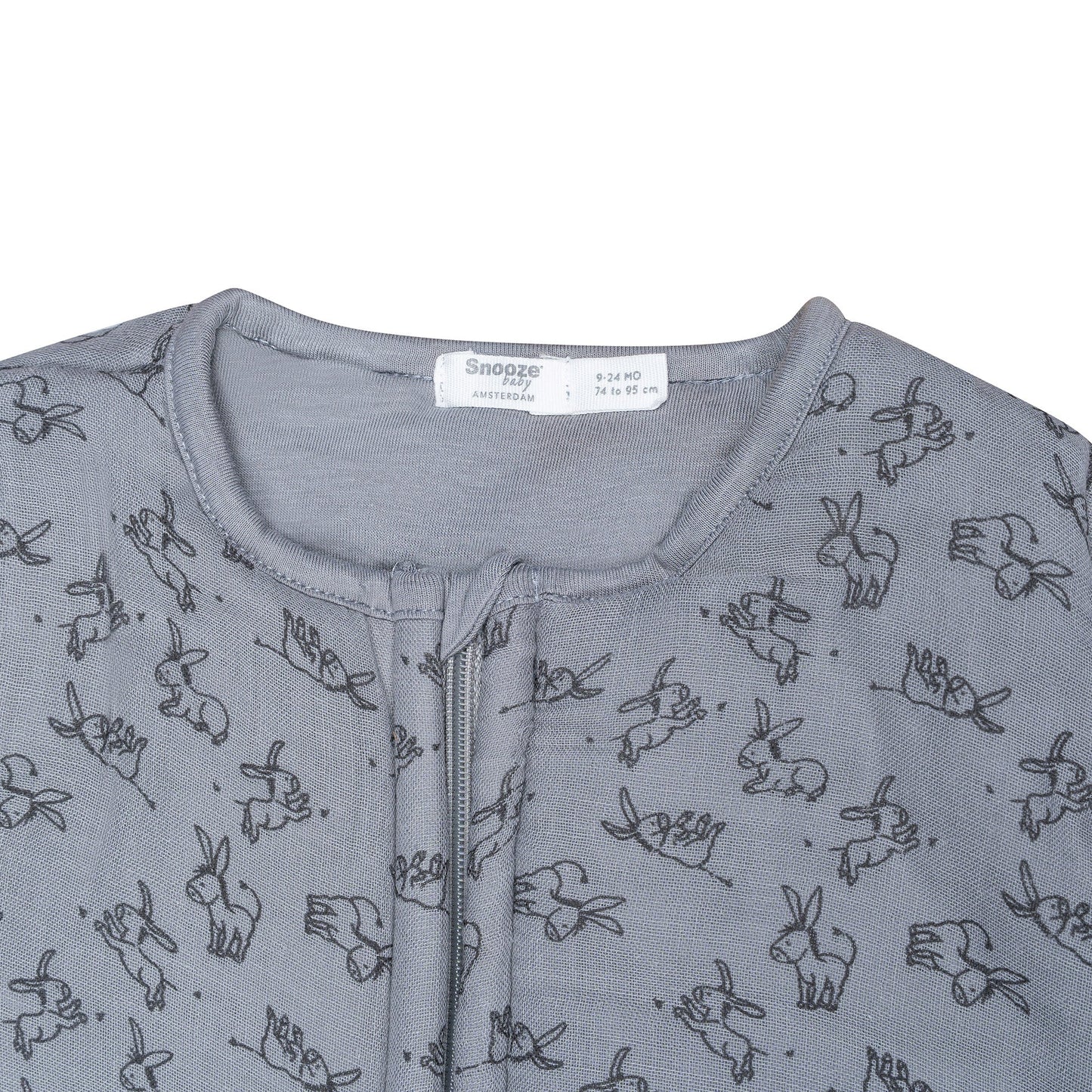Sleepsuit Baby TOG 2.0 Autumn and Winter 6 - 14 Months Cloudy Grey_Sleepsuits_Snoozebaby