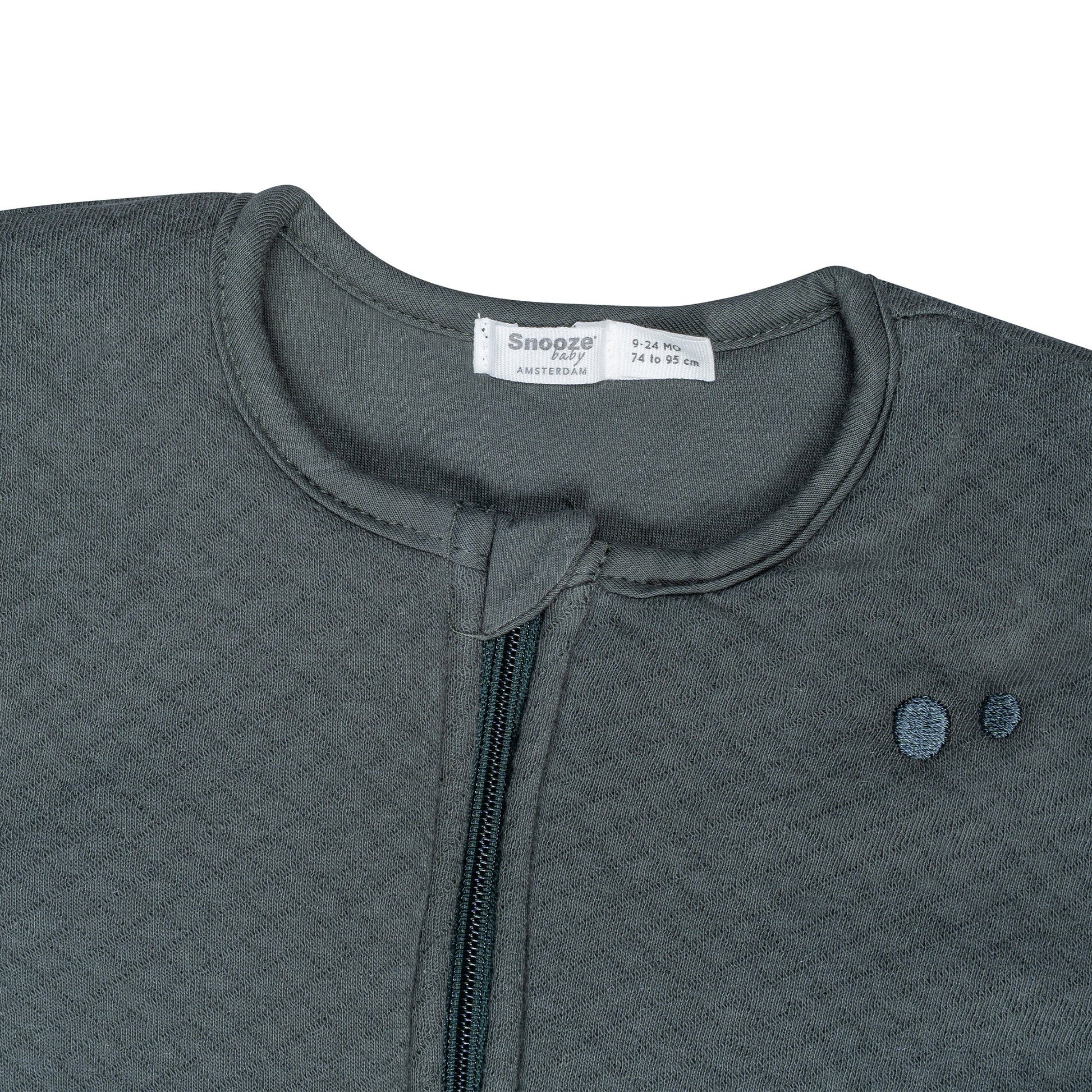 Sleepsuit Baby TOG 2.0 Autumn and Winter 6 - 14 Months Dark Green_Sleepsuits_Snoozebaby