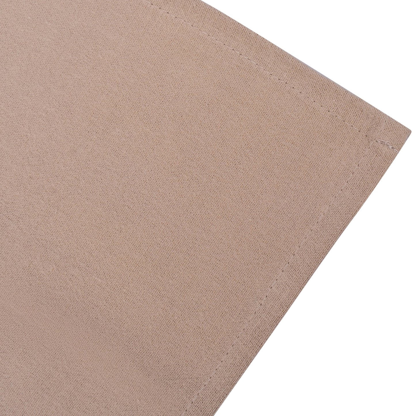 Swaddle Blanket XL Baby Flannel 120x120 cm Organic Desert Sand Brown_Swaddle Blankets_Snoozebaby