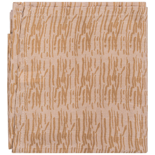 Mulltuch Baby 80x80 cm Bio Desert Sand Braun_Mulltücher_Snoozebaby