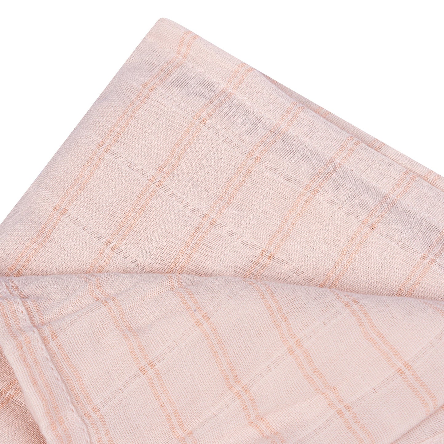 Mulltuch Baby 80x80 cm Bio Milky Rust Rosa_Mulltücher_Snoozebaby