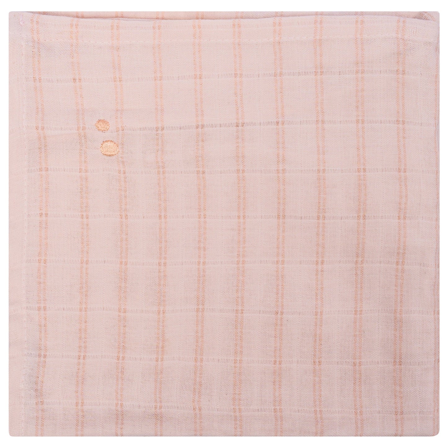 Mulltuch Baby 80x80 cm Bio Milky Rust Rosa_Mulltücher_Snoozebaby