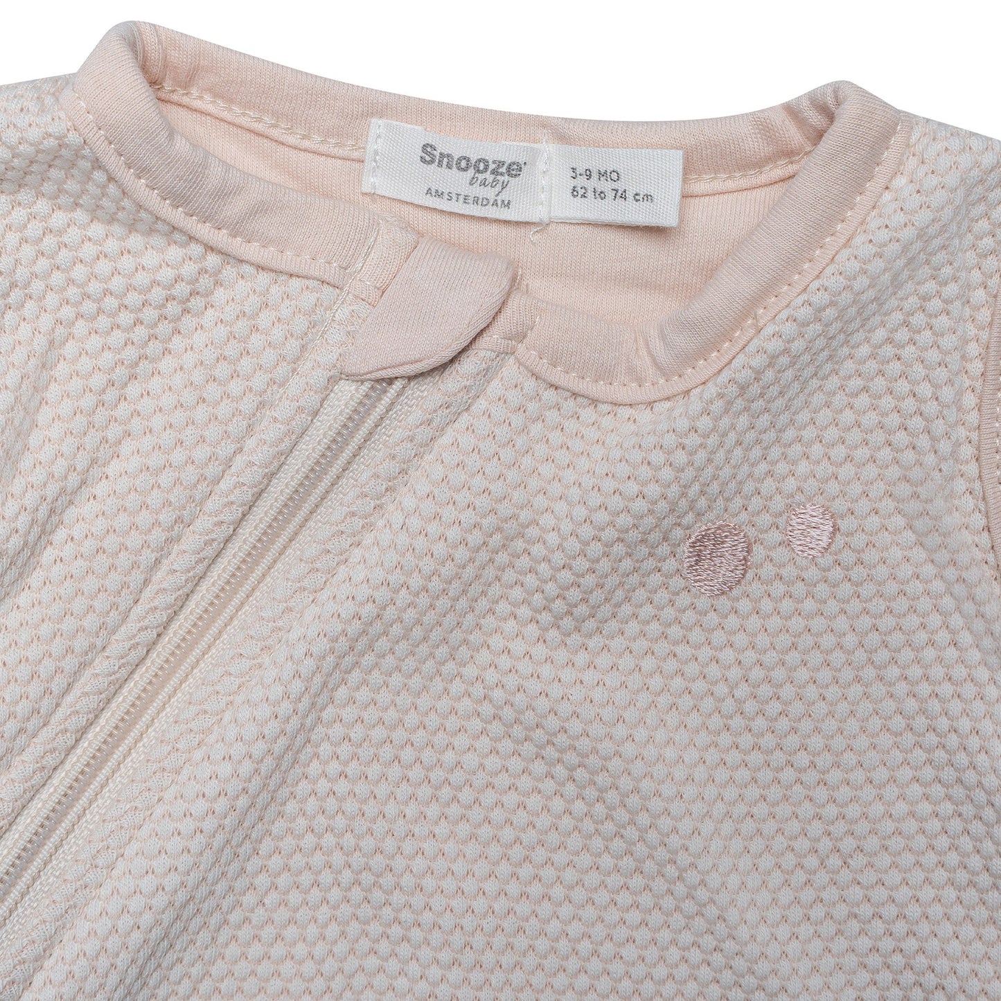 Schlafanzug Baby TOG 1.0 Frühling und Sommer 0 - 6 Monate Peach Blush Pink_Schlafanzüge_Snoozebaby