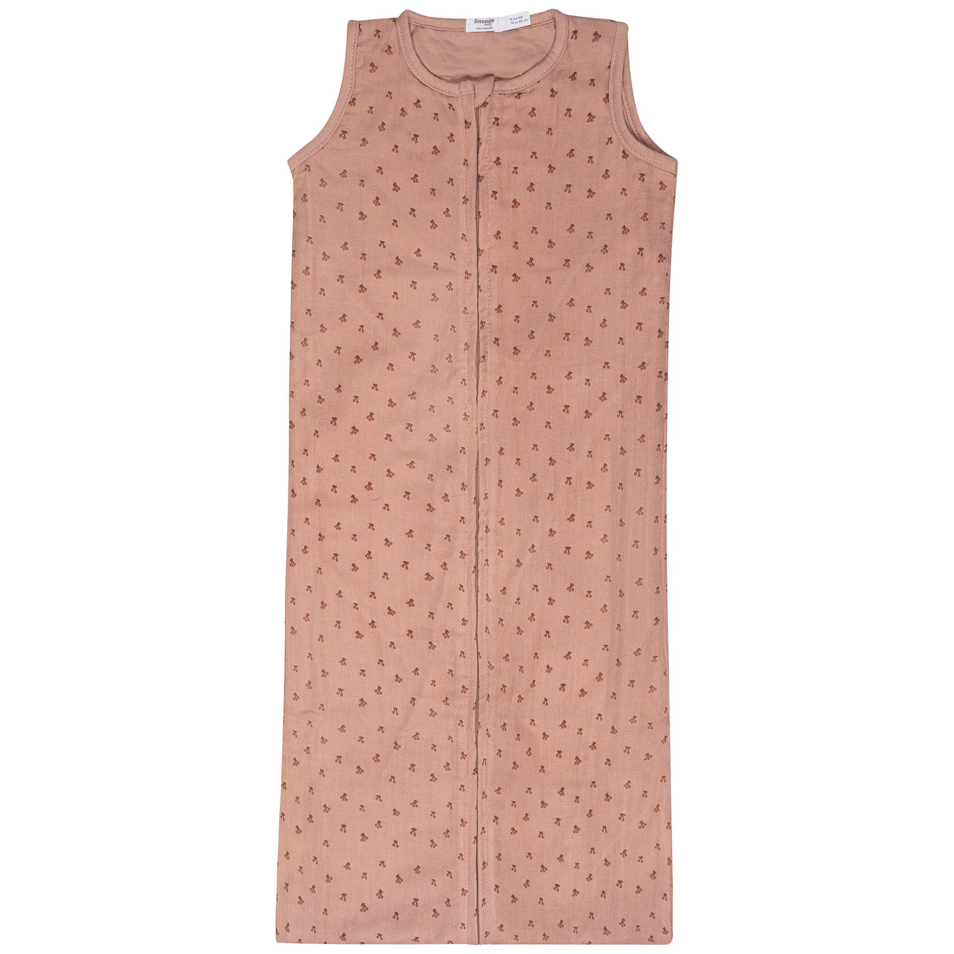 Schlafanzug Baby TOG 1.0 Frühling und Sommer 6 - 14 Monate Cherry Pink_Schlafanzüge_Snoozebaby