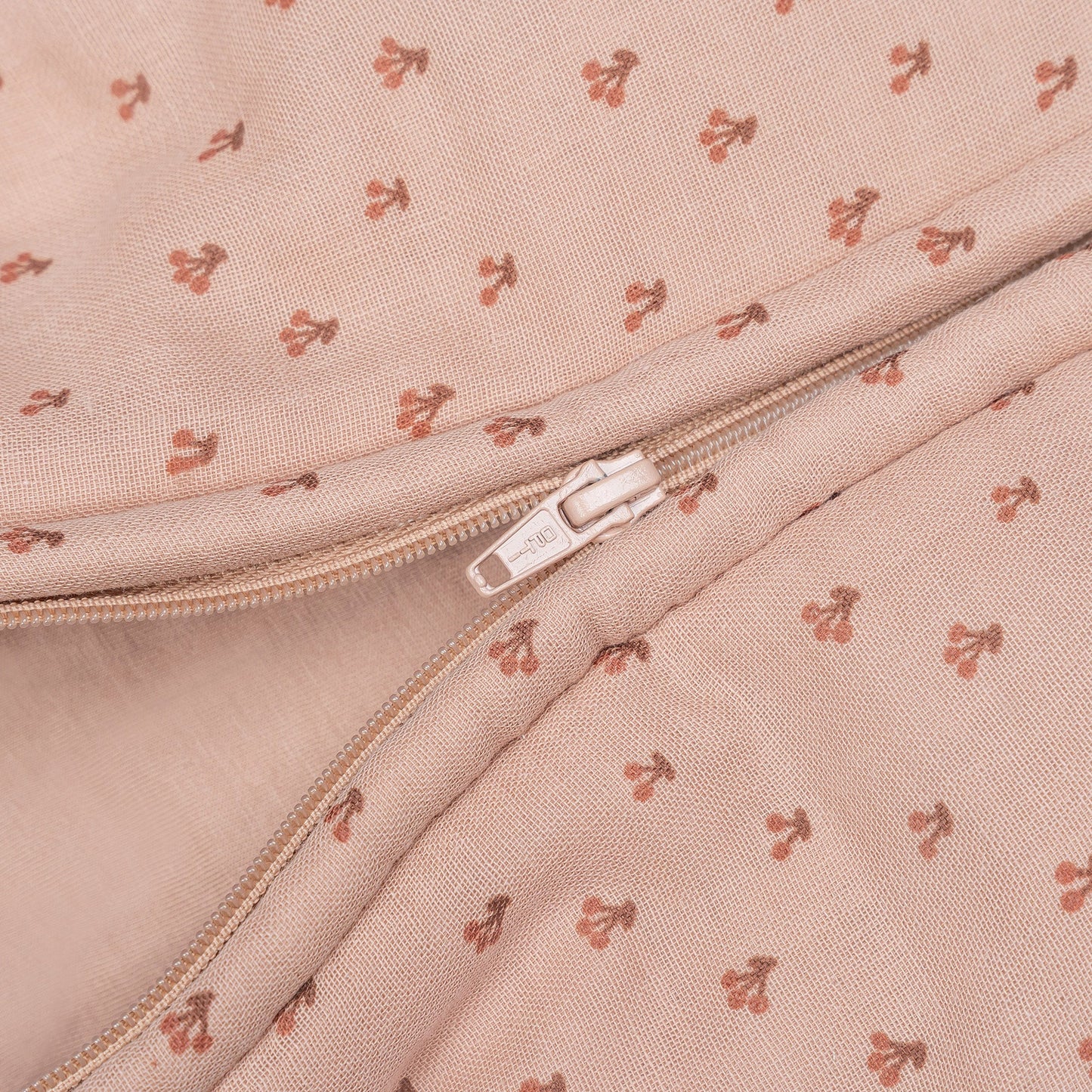 Schlafanzug Baby TOG 2.0 Herbst und Winter 0 - 6 Monate Cherry Pink_Schlafanzüge_Snoozebaby