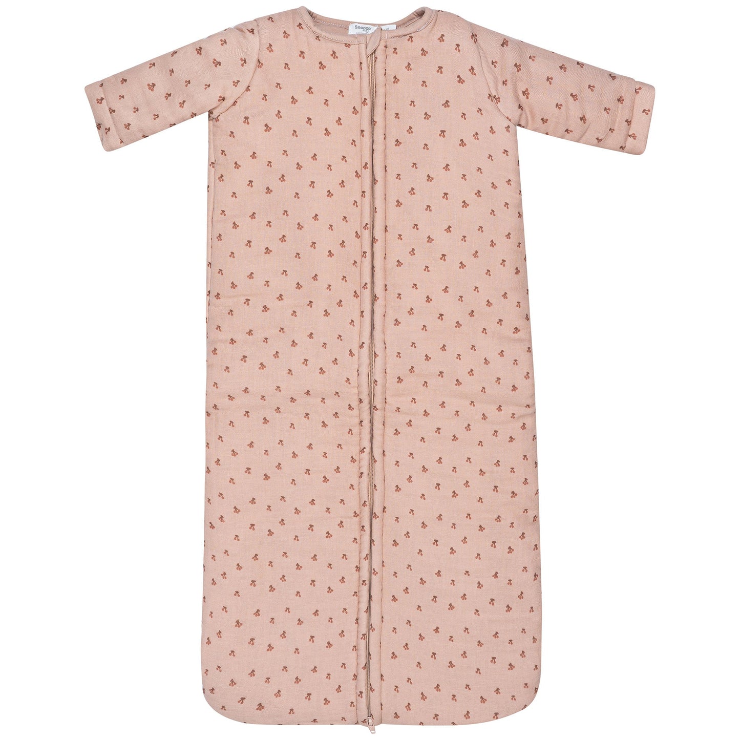 Schlafanzug Baby TOG 2.0 Herbst und Winter 0 - 6 Monate Cherry Pink_Schlafanzüge_Snoozebaby
