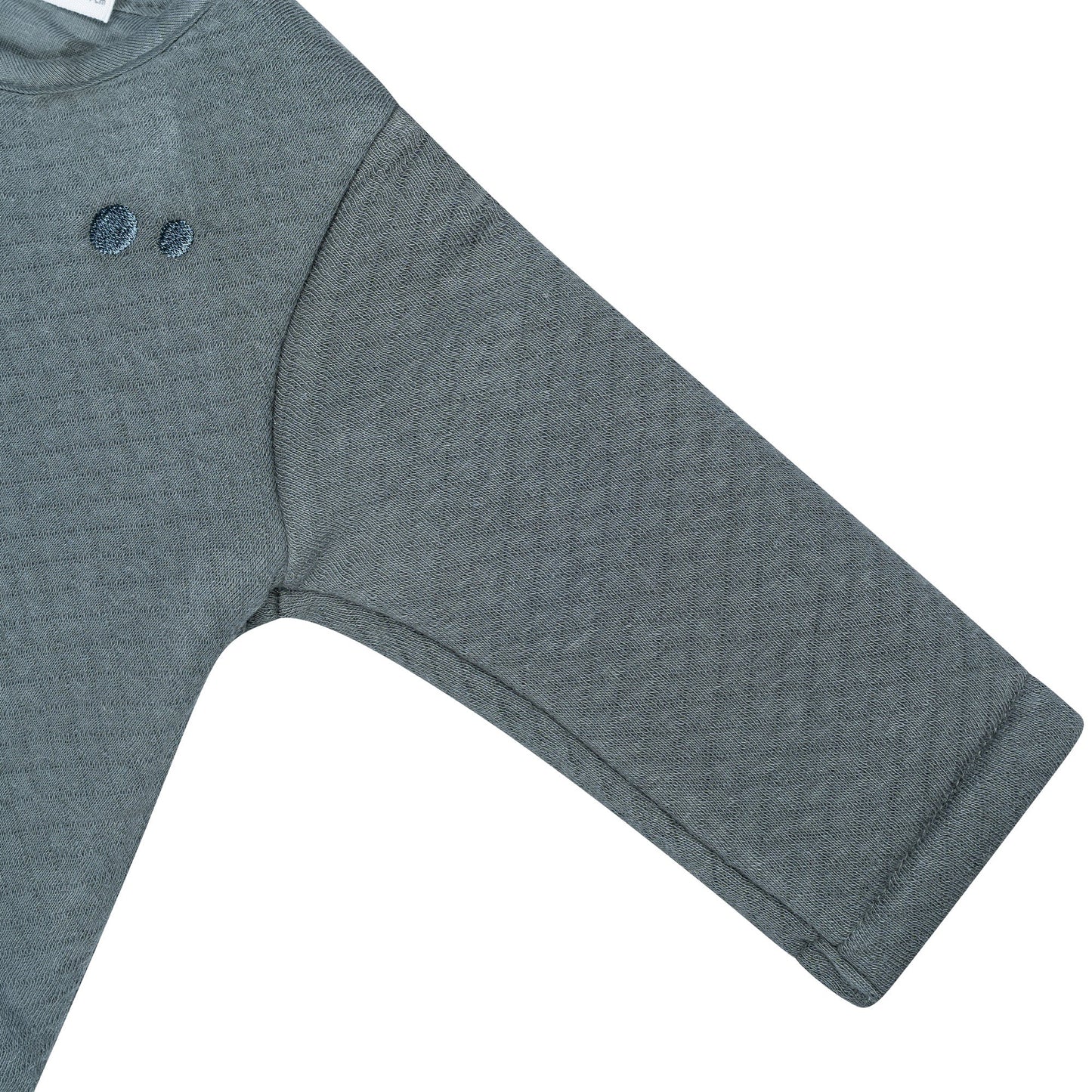 Schlafanzug Baby TOG 2.0 Herbst und Winter 0 - 6 Monate Dunkelgrün_Schlafanzüge_Snoozebaby