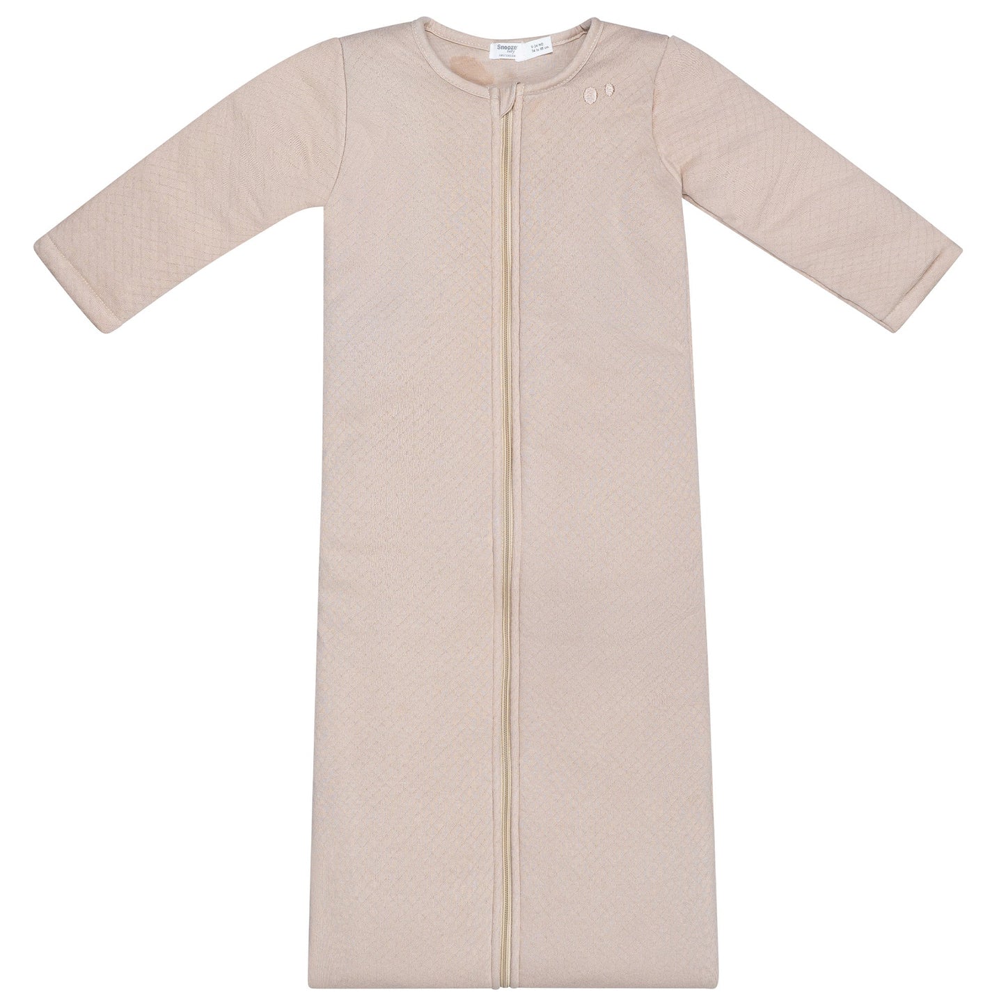 Schlafanzug Baby TOG 2.0 Herbst und Winter 6 - 14 Monate Desert Sand Braun_Schlafanzüge_Snoozebaby