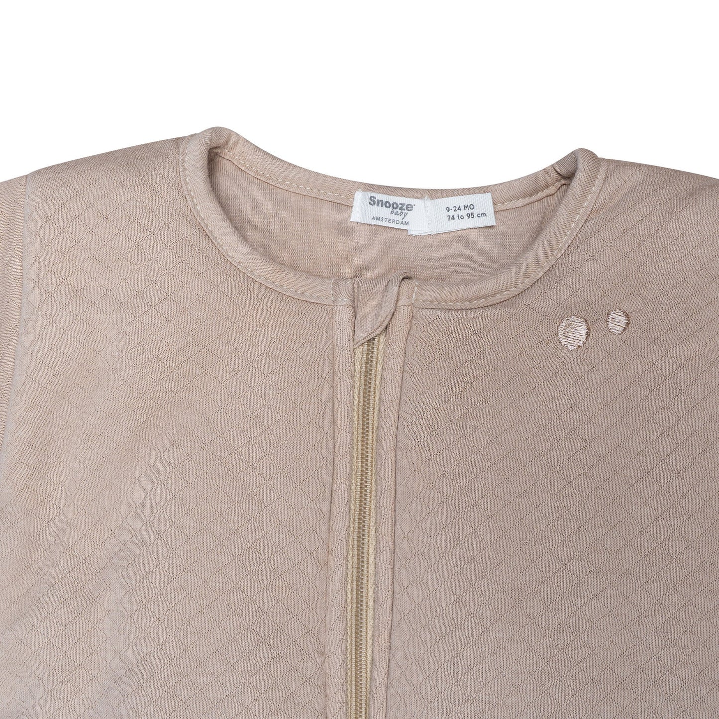 Schlafanzug Baby TOG 2.0 Herbst und Winter 6 - 14 Monate Desert Sand Braun_Schlafanzüge_Snoozebaby