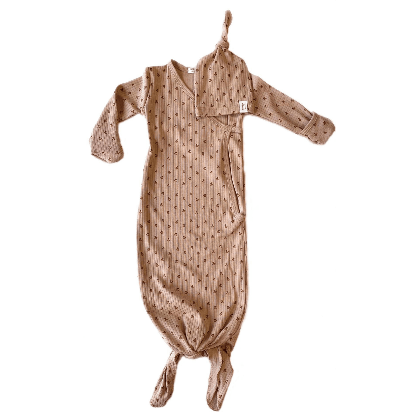 Cocon pour bébé avec chapeau 0 - 3 mois Rose cerise_Cocons_Snoozebaby