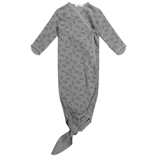 Cocon pour bébé avec chapeau 0 - 3 mois Gris nuageux_Cocons_Snoozebaby