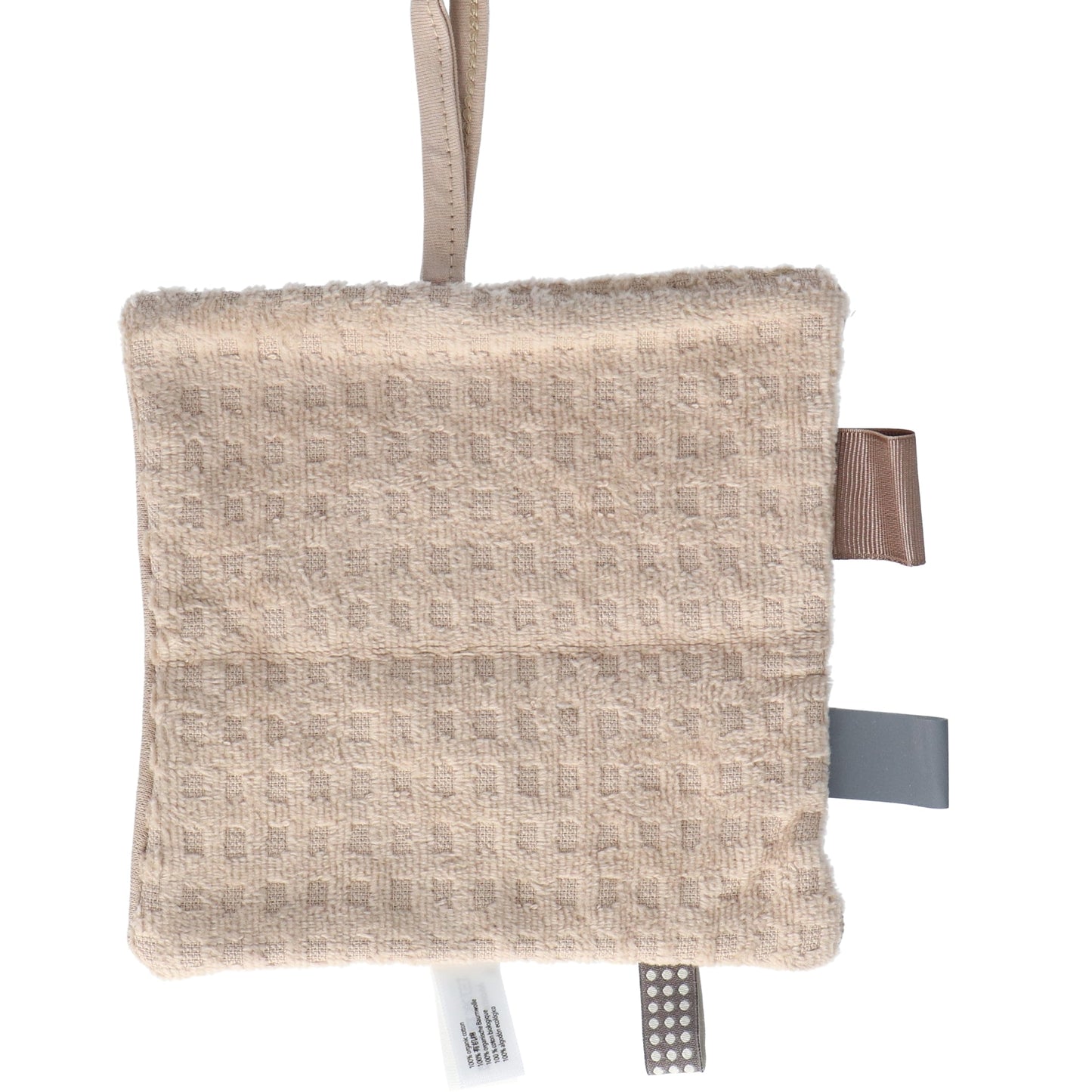 Drap de bain Baby 15x15 cm Organic Desert Sand Brown_Drap de bain_Snoozebaby