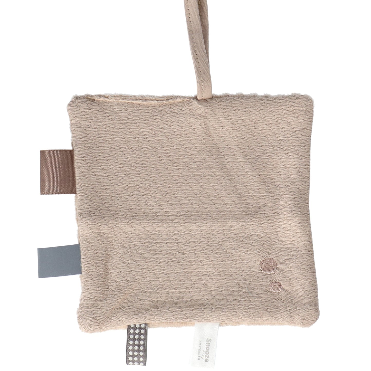 Drap de bain Baby 15x15 cm Organic Desert Sand Brown_Drap de bain_Snoozebaby
