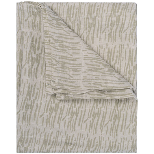 Mousseline Bébé 80x80 cm Bio Mystic Mint Vert_Mousseline_Snoozebaby