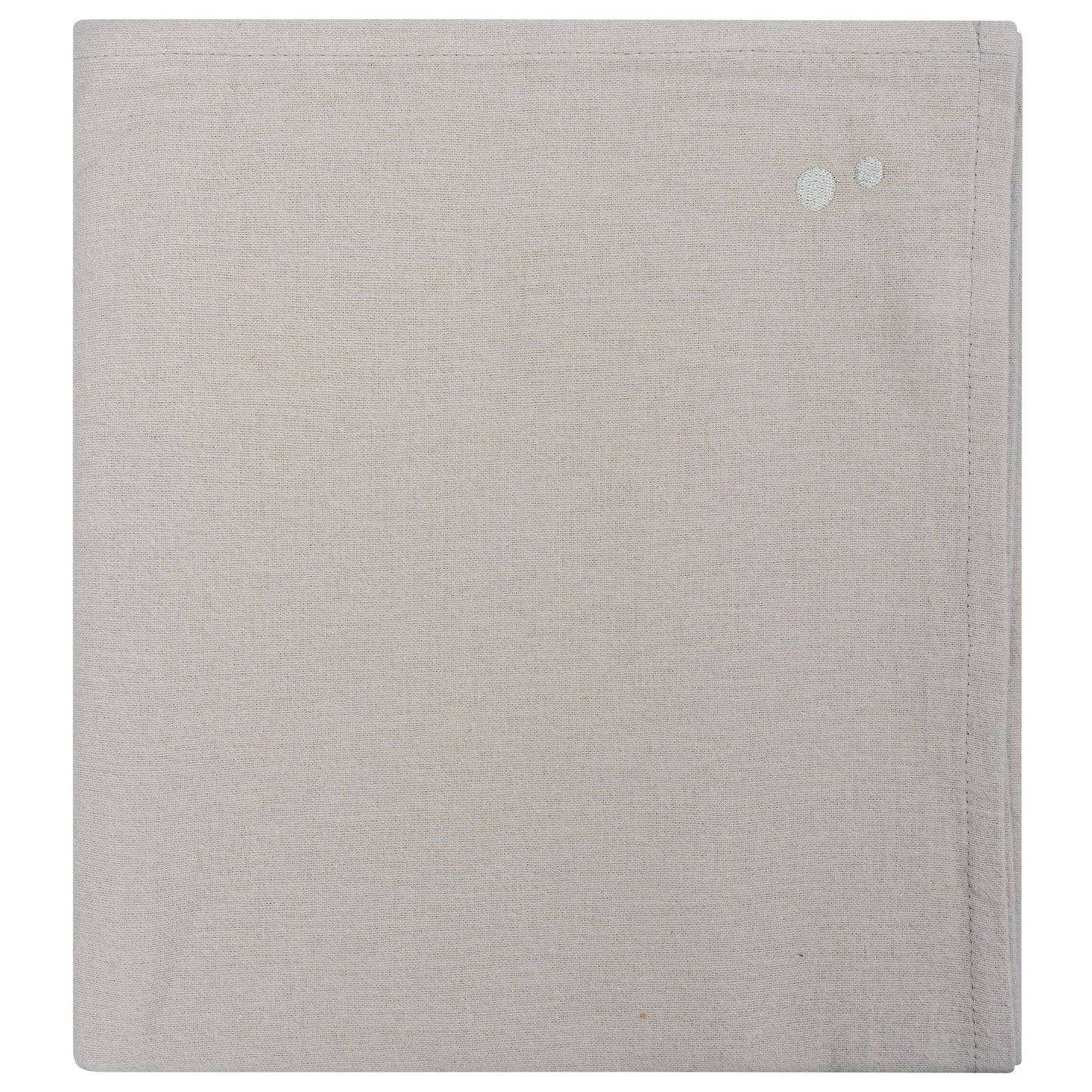 Couverture d'emmaillotage XL Baby Flannel 120x120 cm Organic Mystic Mint Green_Swaddle Blankets_Snoozebaby