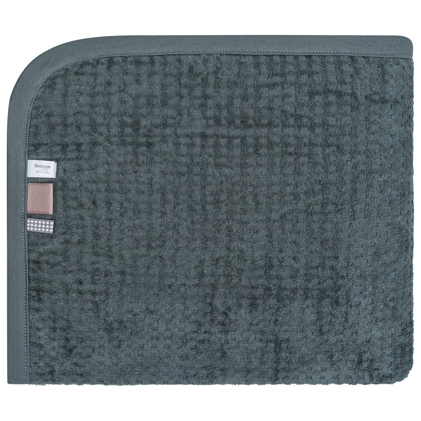 Ledikantdeken Baby 100x150 cm TOG 2.0 Dark Green Groen Kinderbed_Snoozebaby