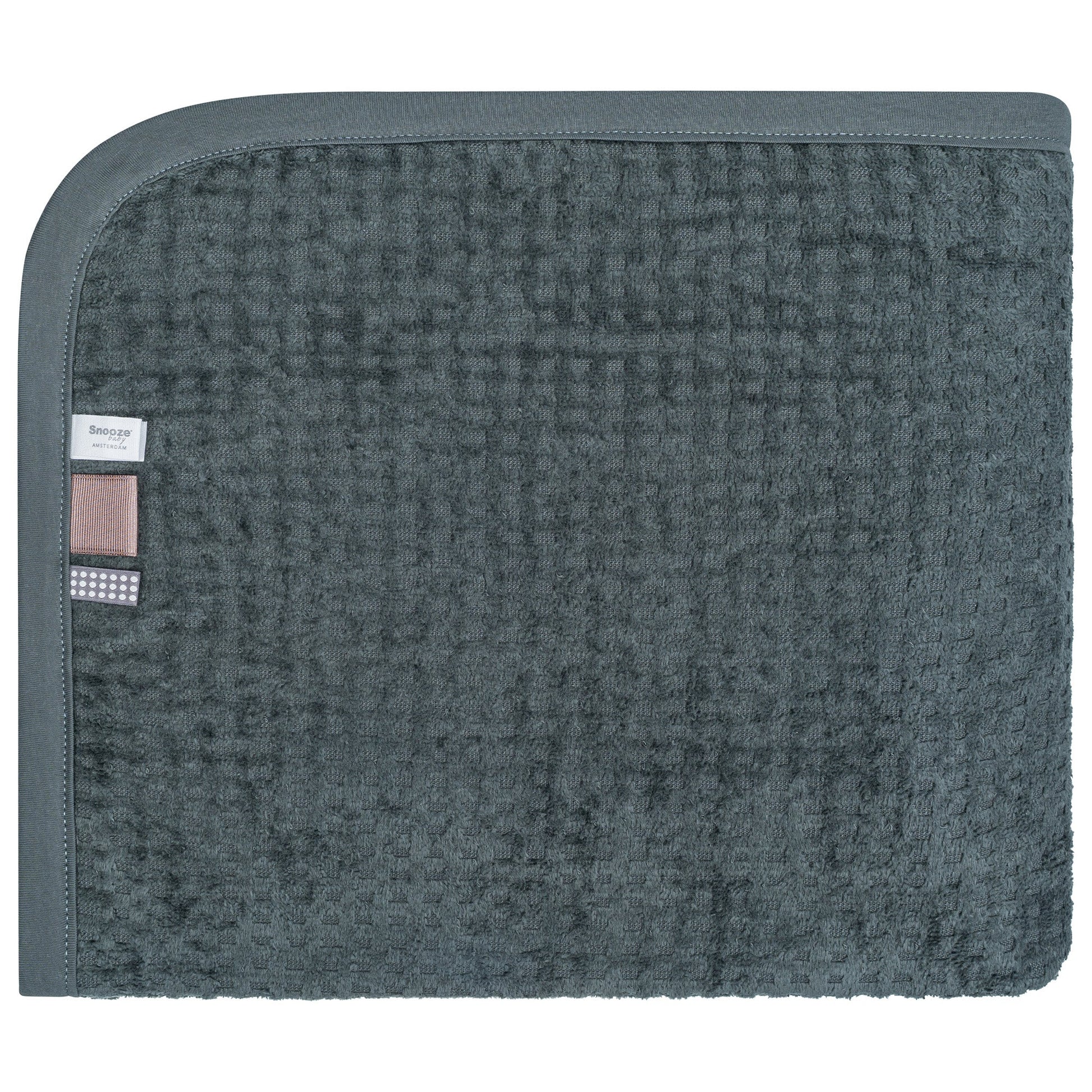 Ledikantdeken Baby 100x150 cm TOG 2.0 Dark Green Groen Kinderbed_Snoozebaby