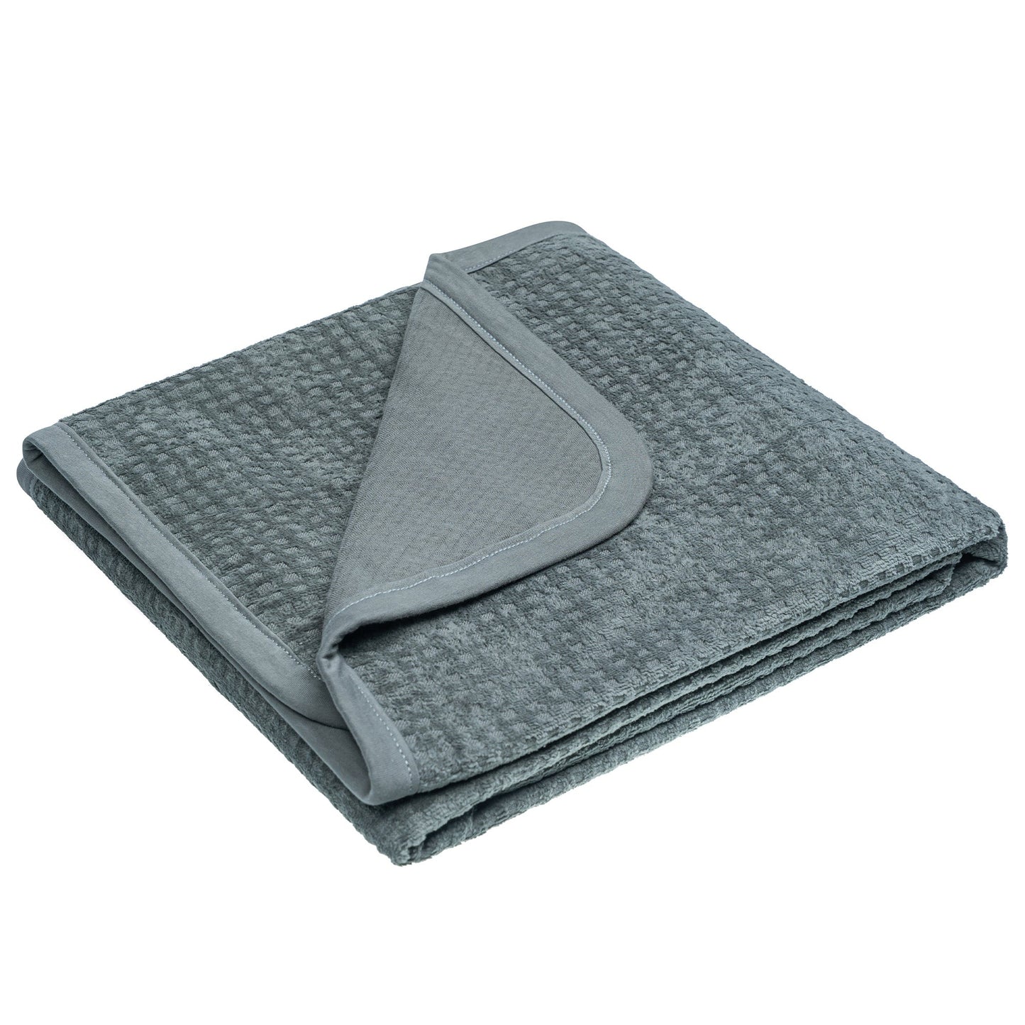Ledikantdeken Baby 100x150 cm TOG 2.0 Dark Green Groen Kinderbed_Snoozebaby