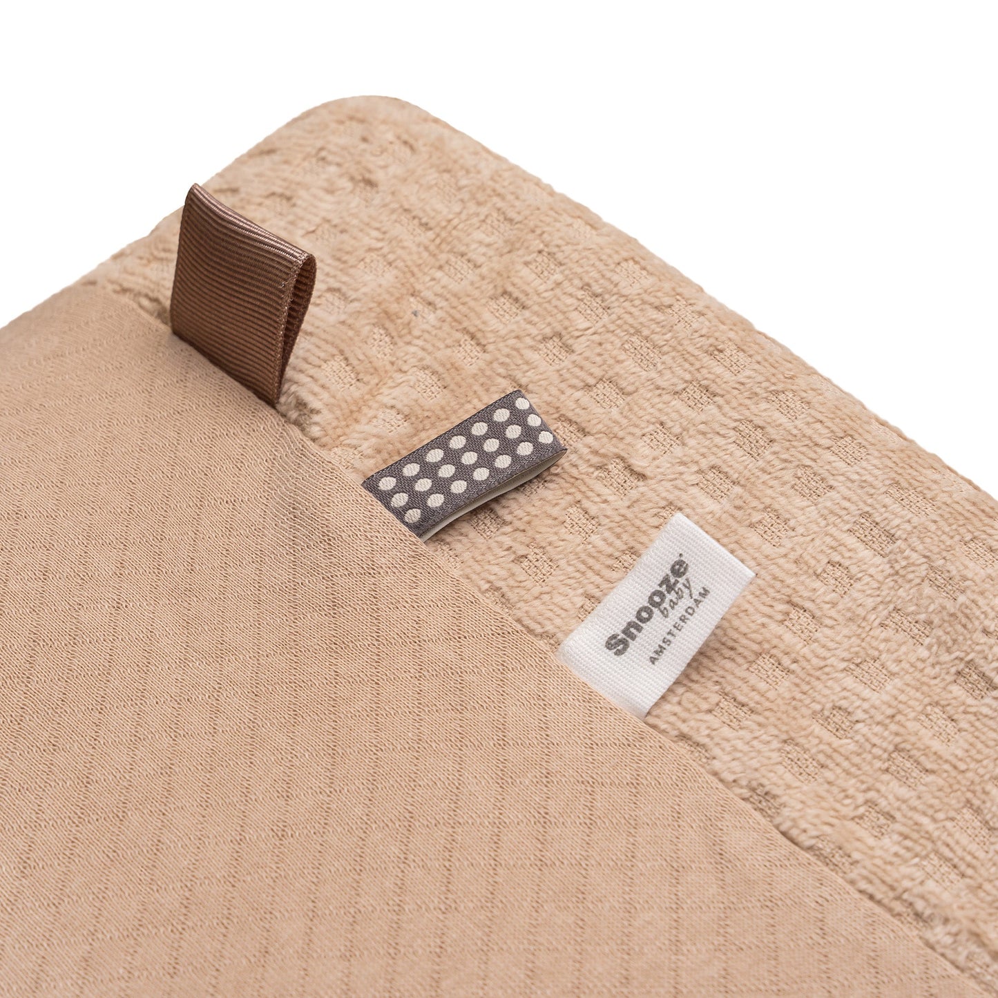 Luierkussenhoes Baby Desert Sand Brown Bruin 45x70cm_Changing Covers_Snoozebaby