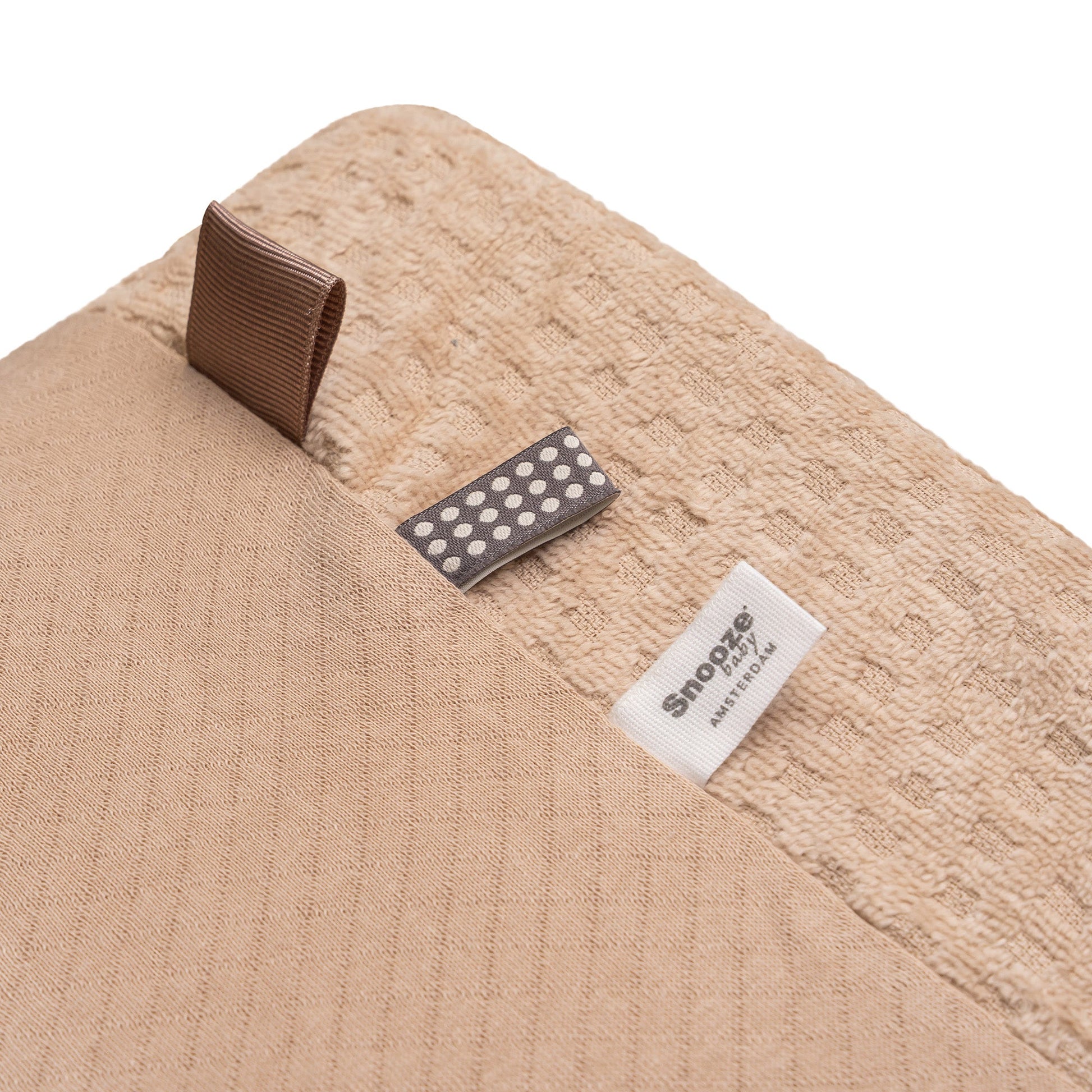 Luierkussenhoes Baby Desert Sand Brown Bruin 45x70cm_Changing Covers_Snoozebaby