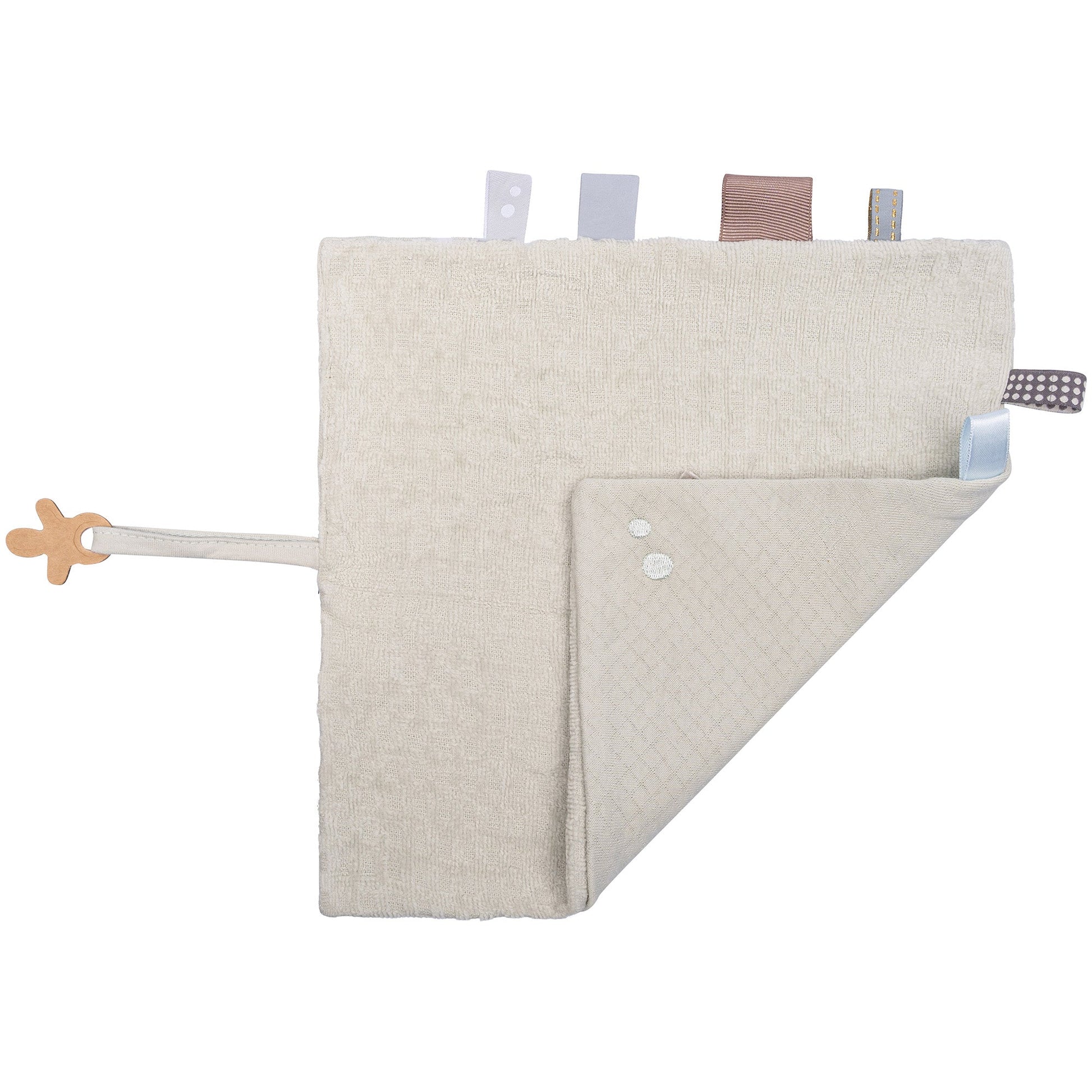 Knuffeldoekje Baby 25x25 cm Organic Mystic Mint Green Groen Cloths_Snoozebaby