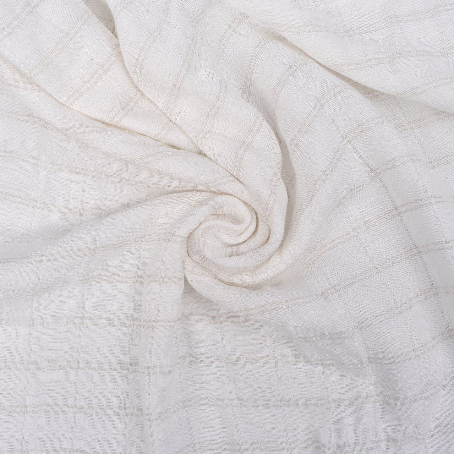 Hydrofiele doek XL Baby 120x120 cm Organic Stone Beige doeken_Snoozebaby