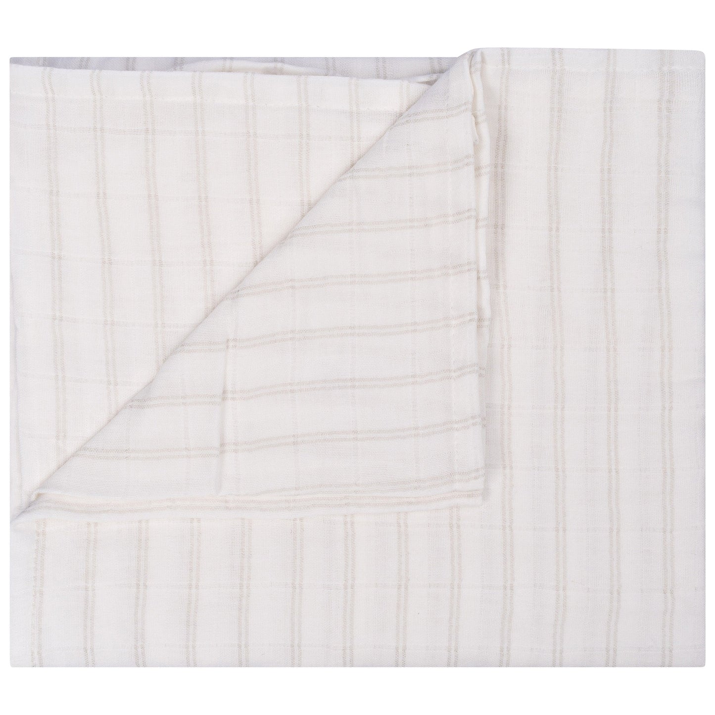 Hydrofiele doek XL Baby 120x120 cm Organic Stone Beige doeken_Snoozebaby