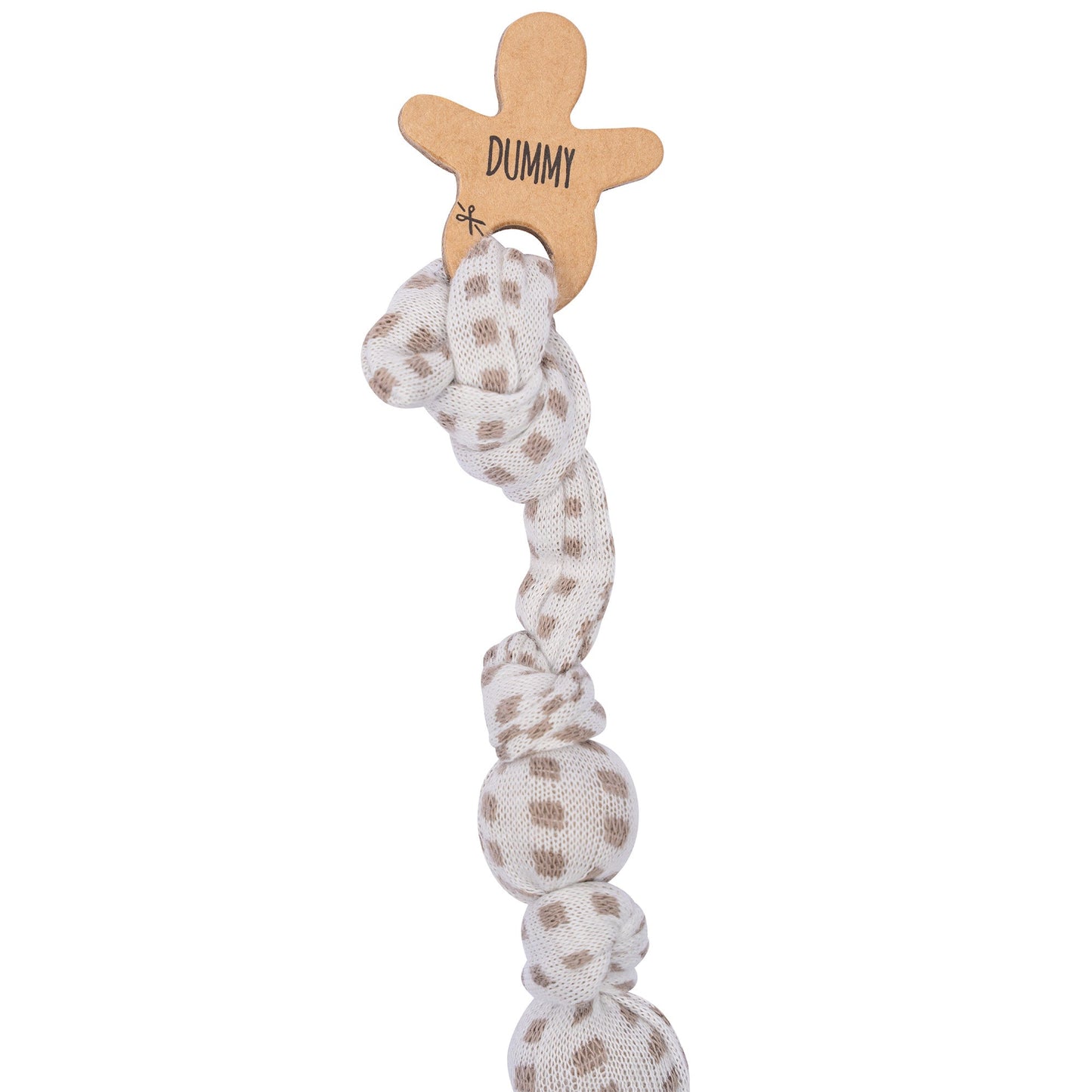 Speenkoord Baby Biologisch Warm Brown Bruin