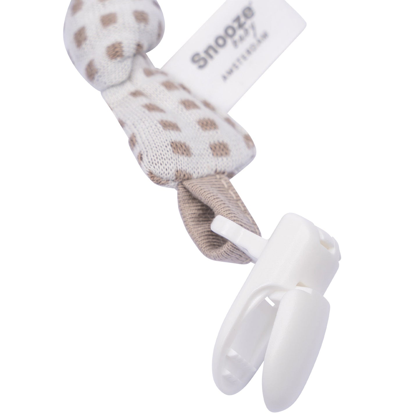 Speenkoord Baby Biologisch Warm Brown Bruin