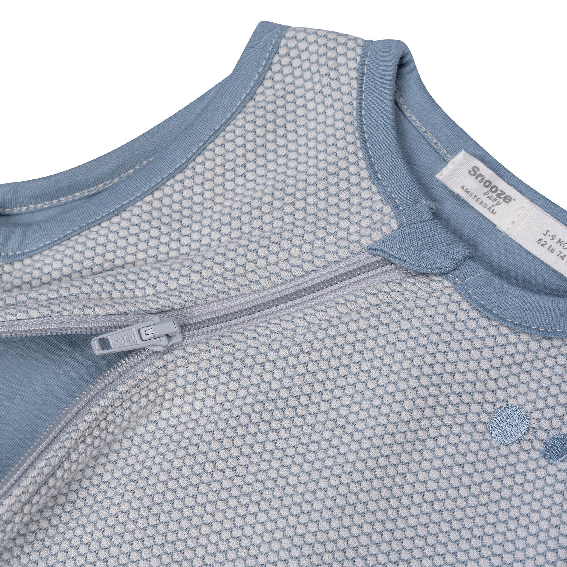 Slaapzak Baby TOG 1.0 Lente en Zomer 0 - 6 Maanden Fresh Blue Blauw